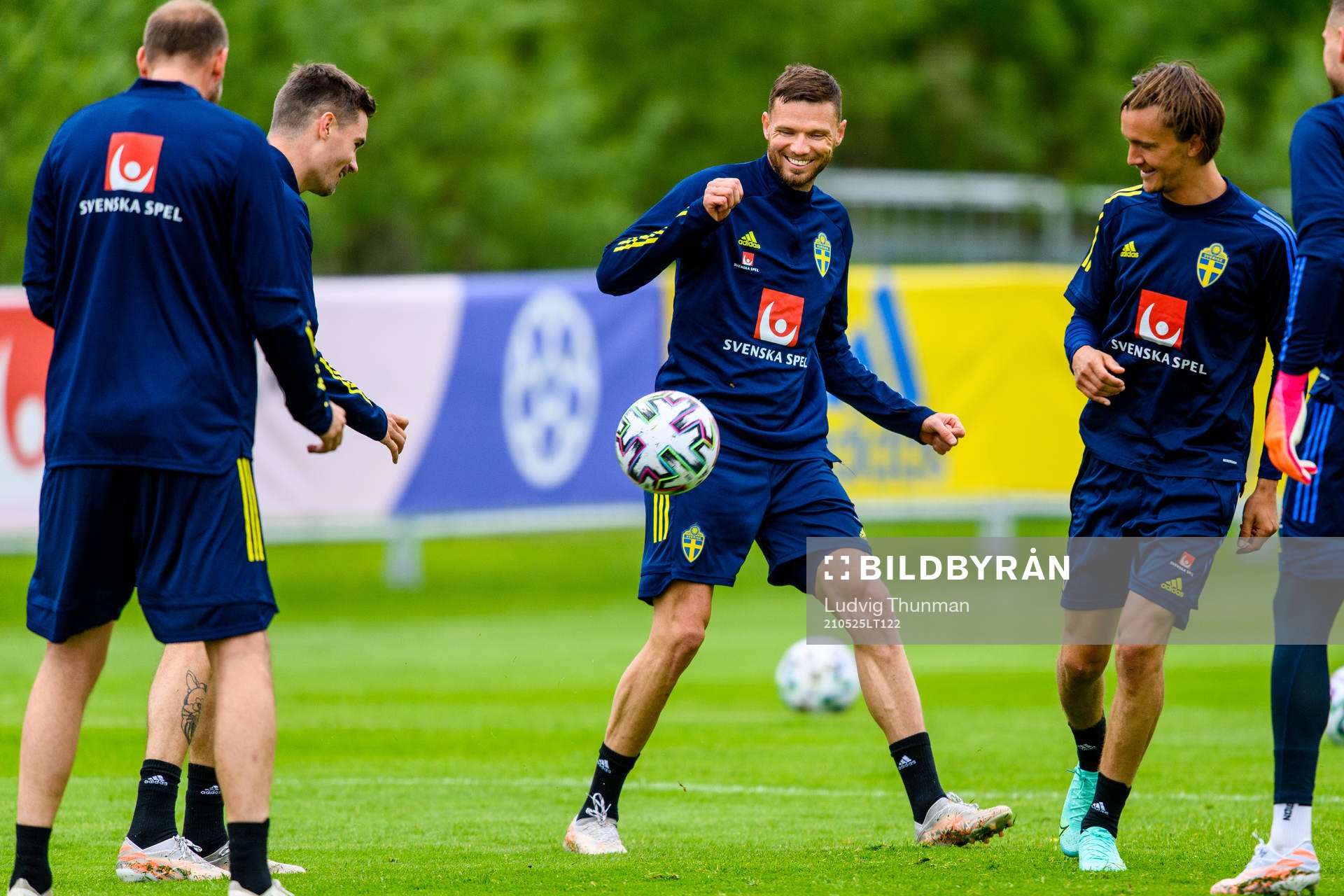 Marcus Berg and Kristoffer Olsson