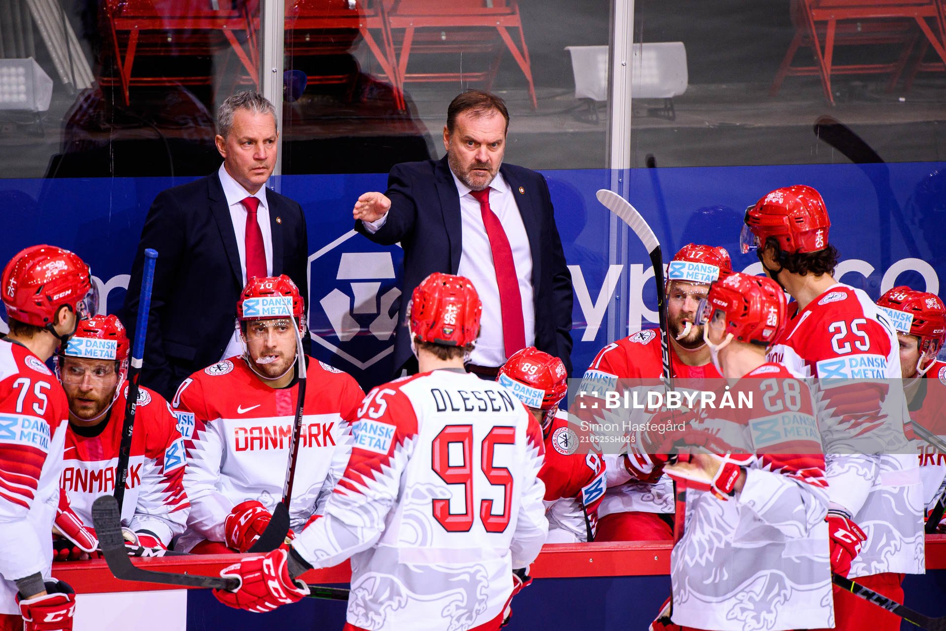 Jens Nielsen, Assistant coach and Heinz Ehlers, Head coach