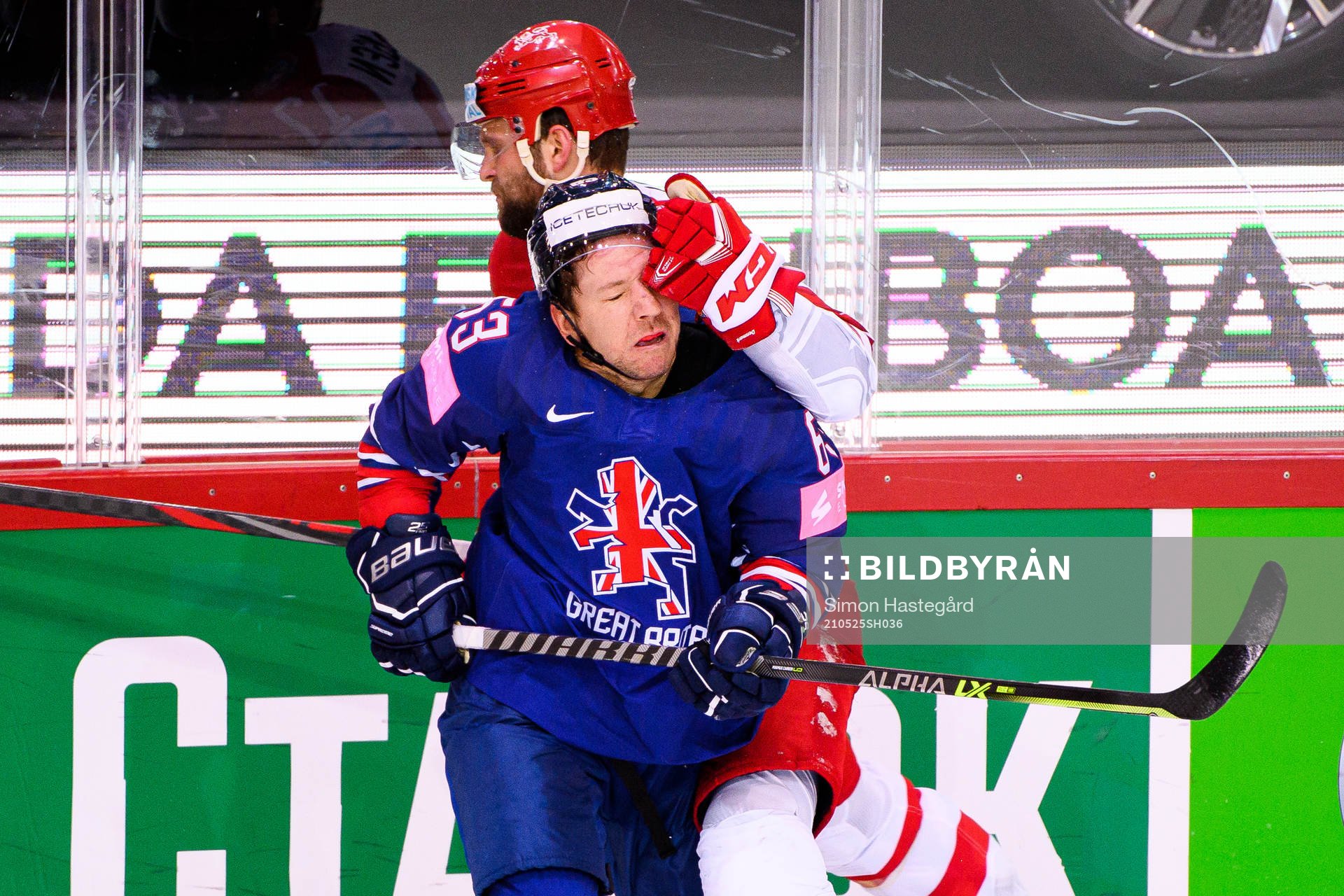 Nicklas Jensen of Denmark and Brendan Connolly of Great