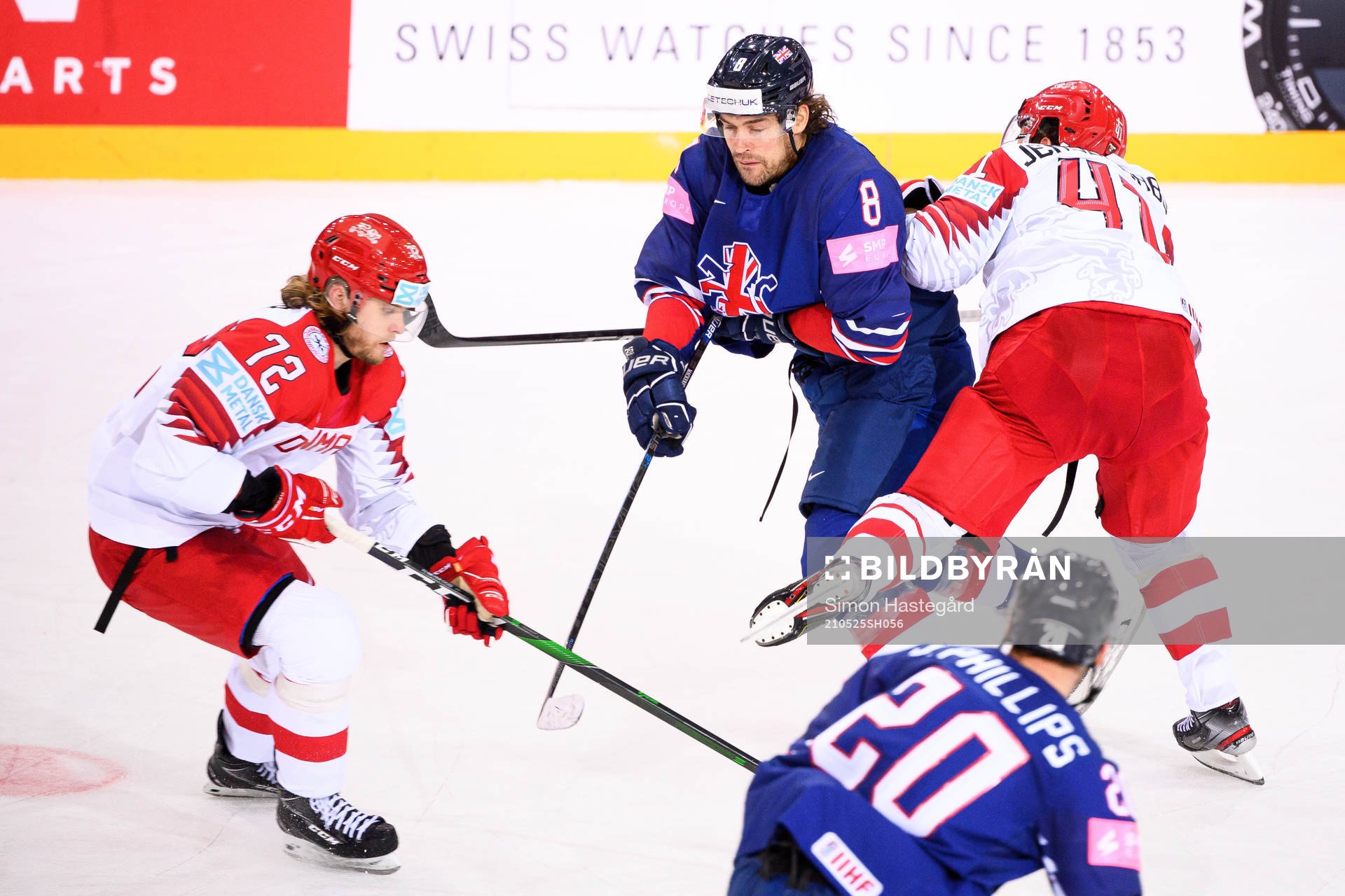 Matthew Myers of Great Britain against Nicolai Meyer and