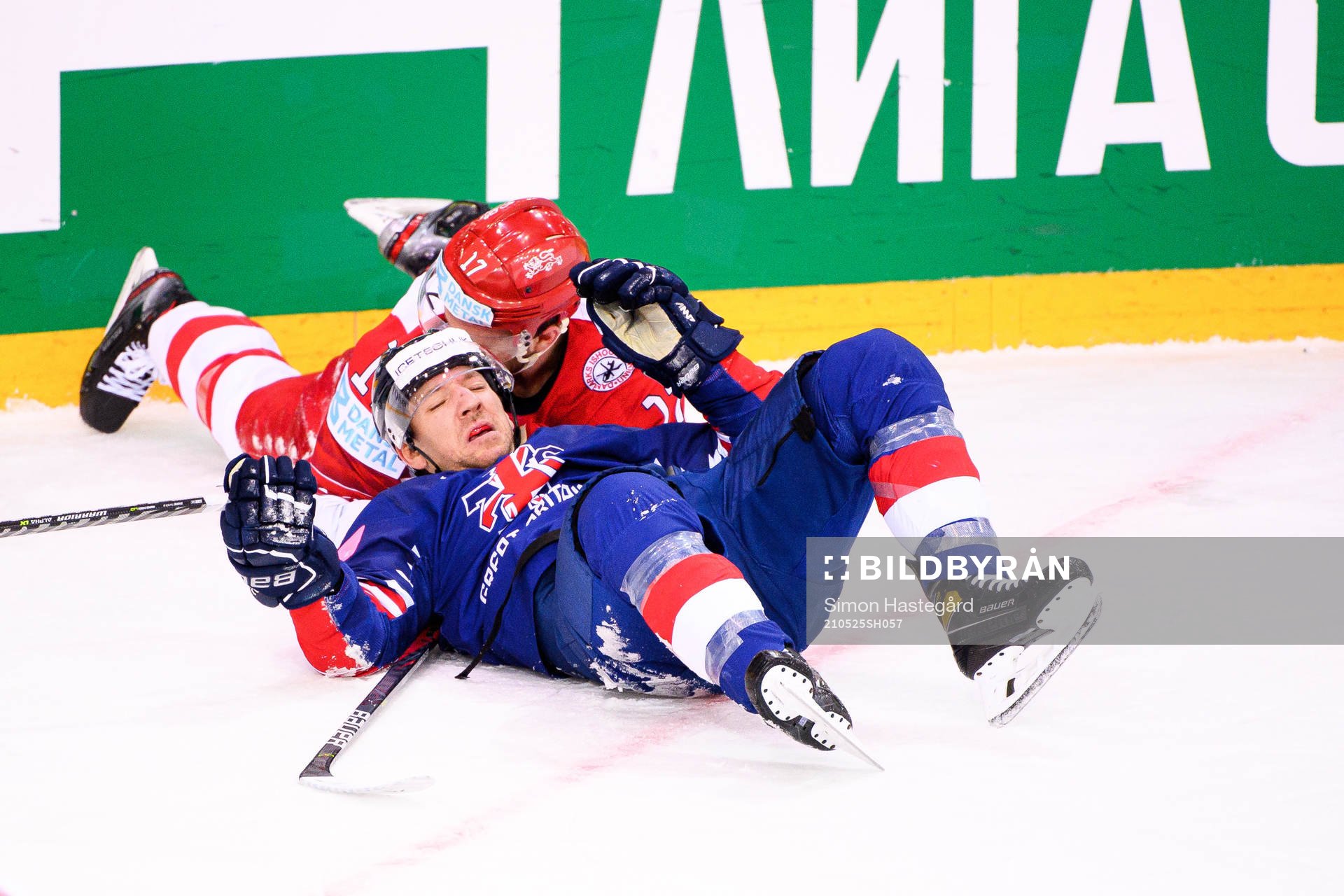 Nicklas Jensen of Denmark and Brendan Connolly of Great