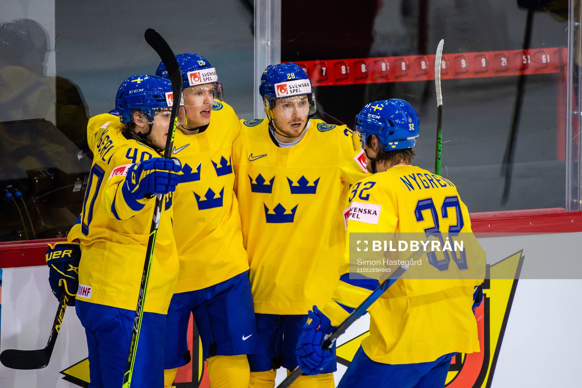 Andreas Wingerli, Lawrence Pilut, Jesper Frödén and