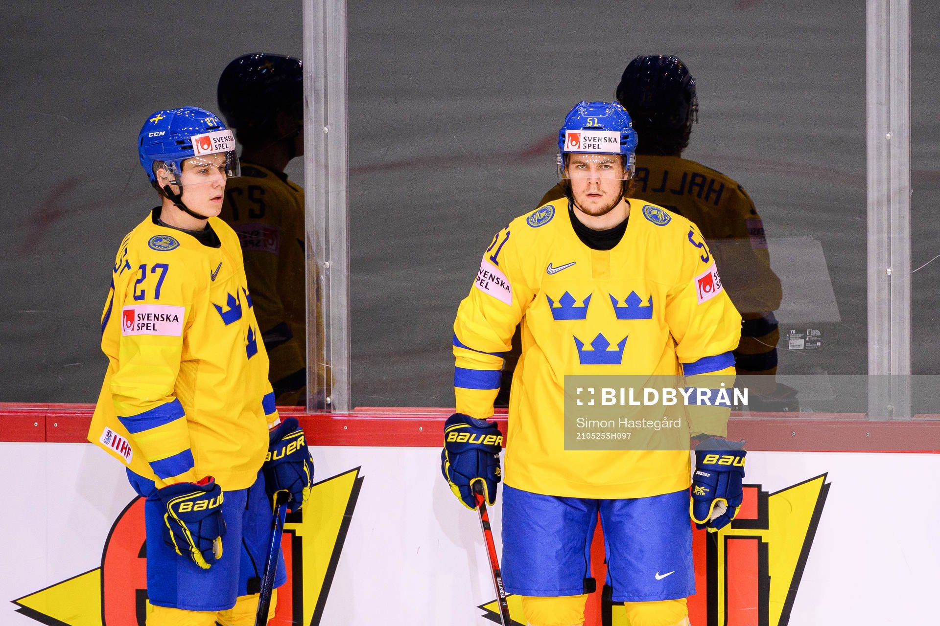 Nils Lundkvist and Filip Hållander of Sweden