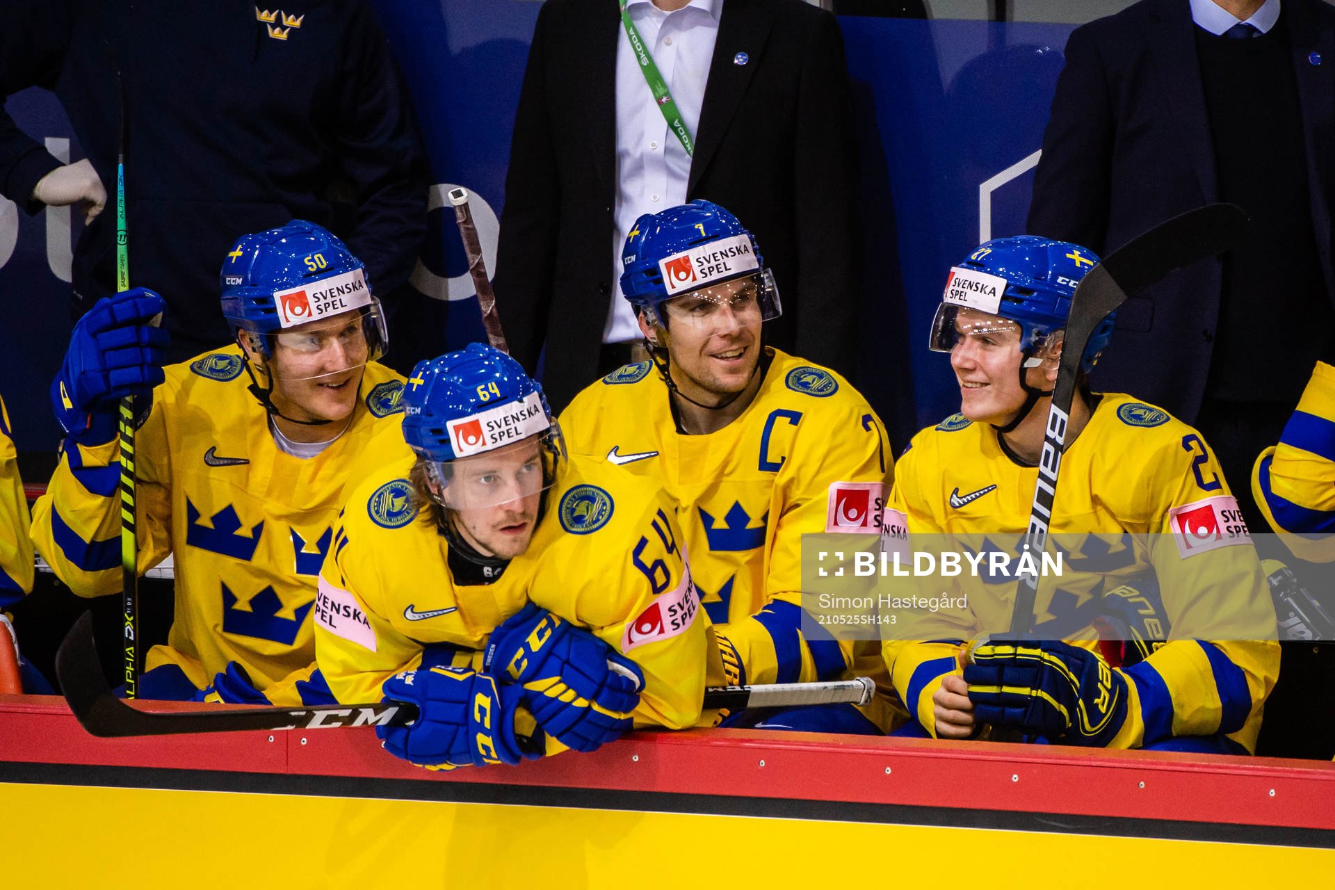 Viktor Lööv, Jonathan Pudas, Henrik Tömmernes and Nils