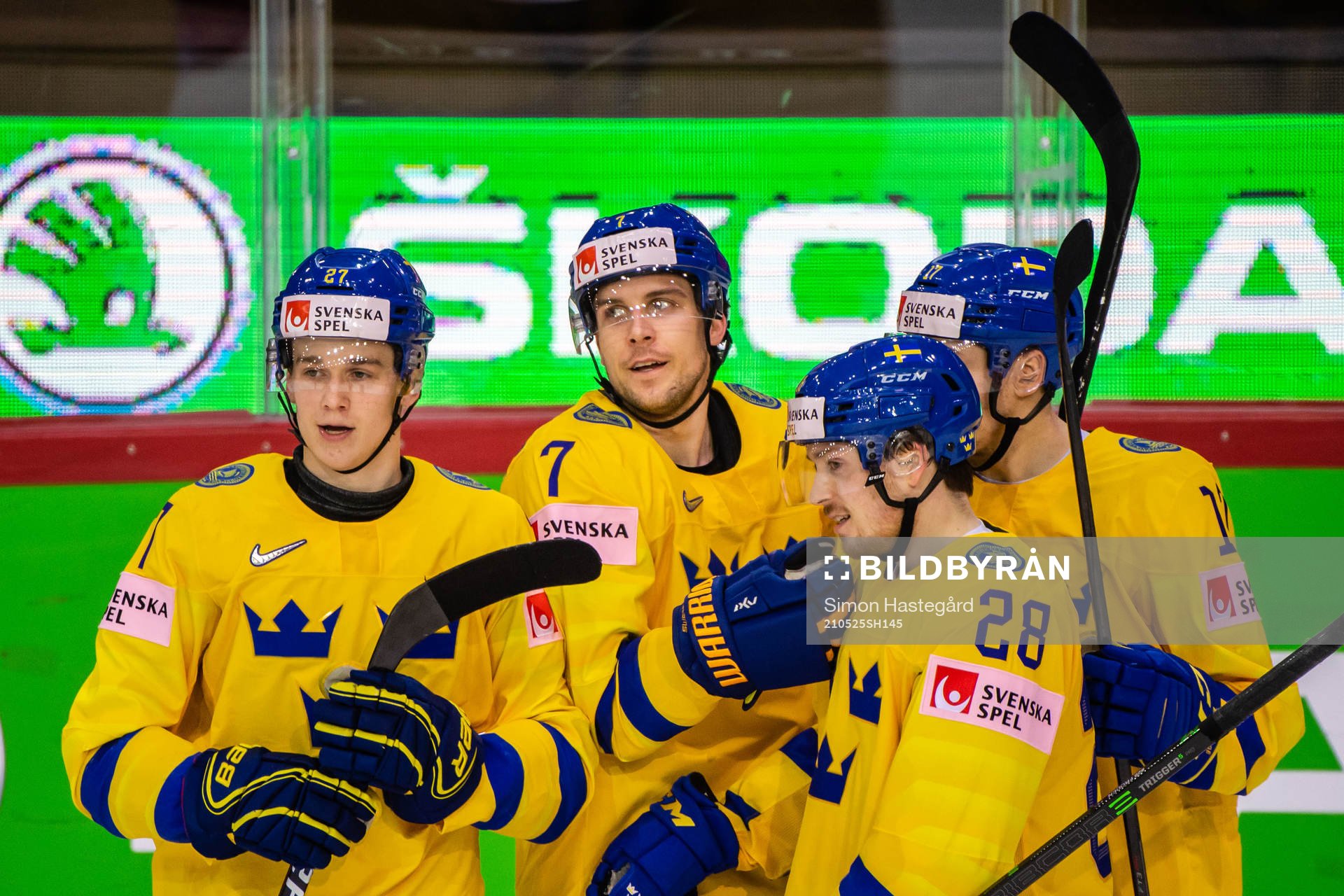 Nils Lundkvist, Henrik Tömmernes and Jesper Frödén of