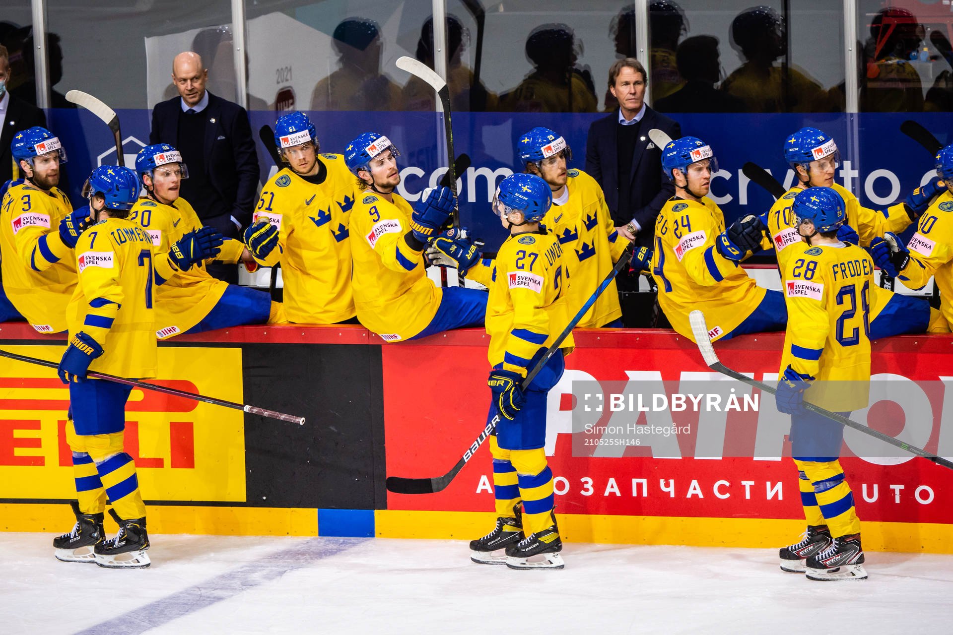 Henrik Tömmernes, Nils Lundkvist and Jesper Frödén