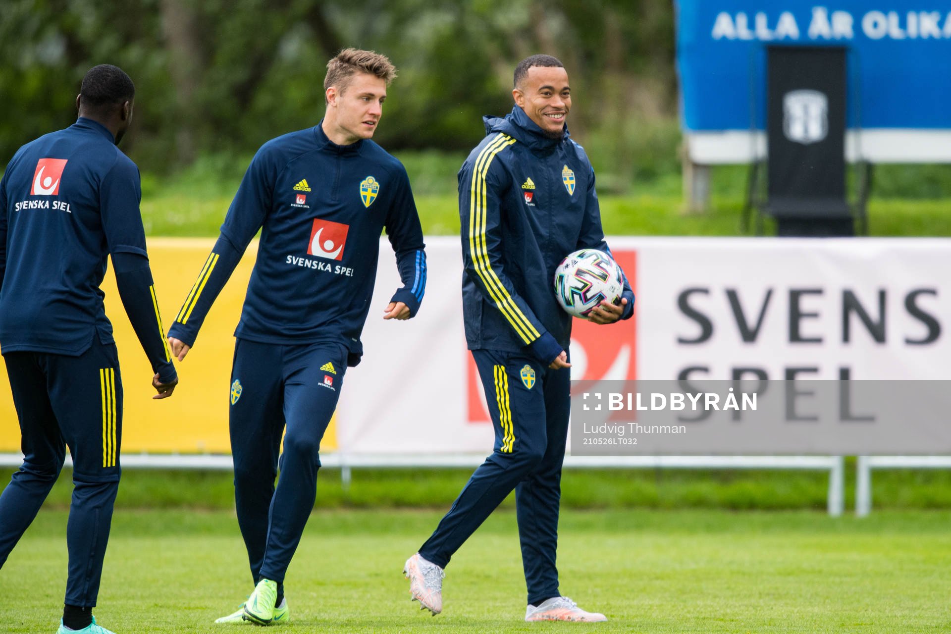 Mattias Svanberg and Robin Quaison