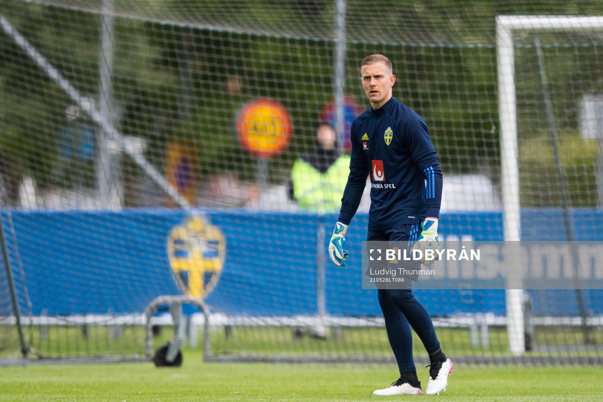 Goalkeeper Karl-Johan Johnsson