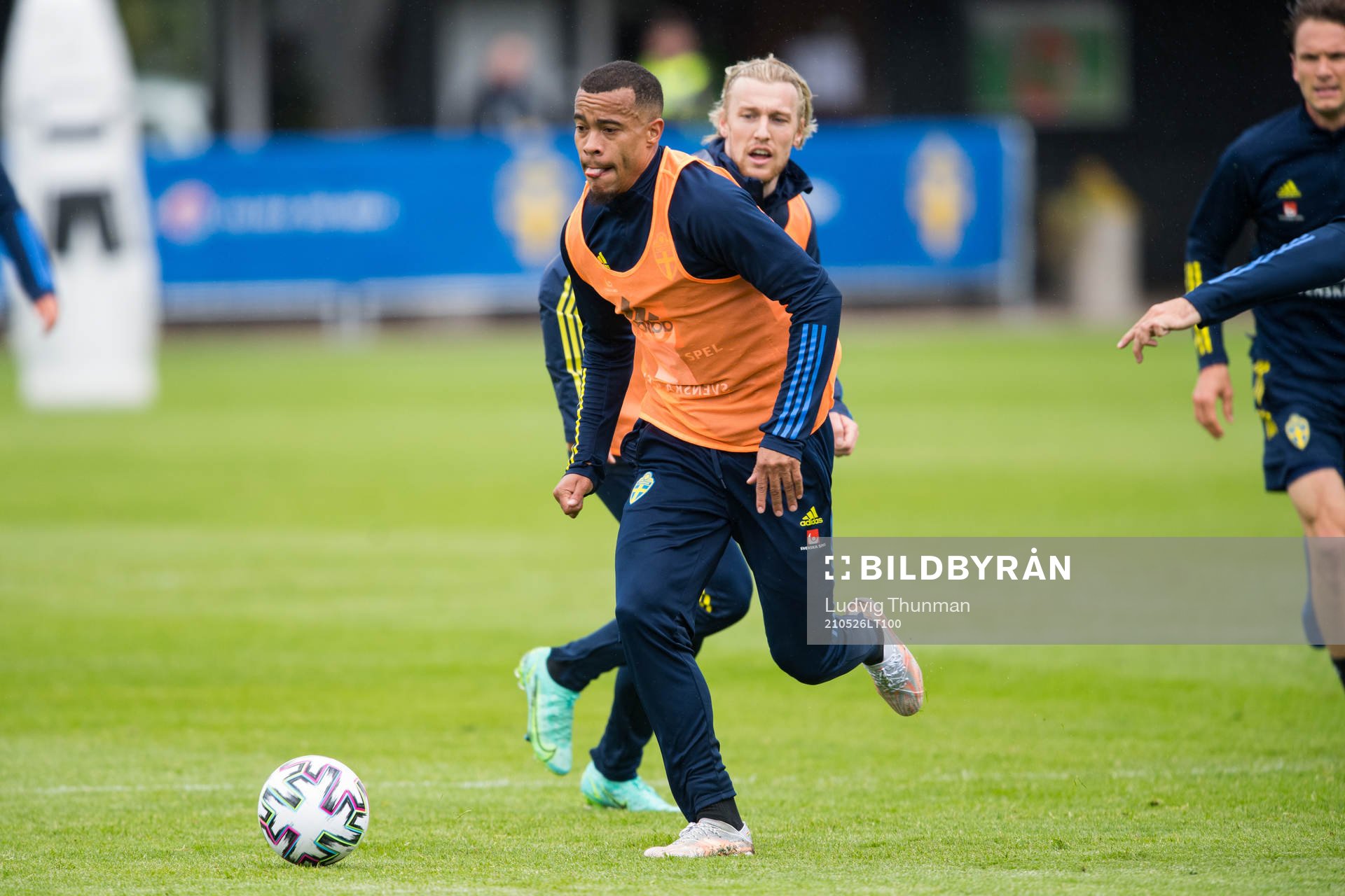 Robin Quaison and Emil Forsberg