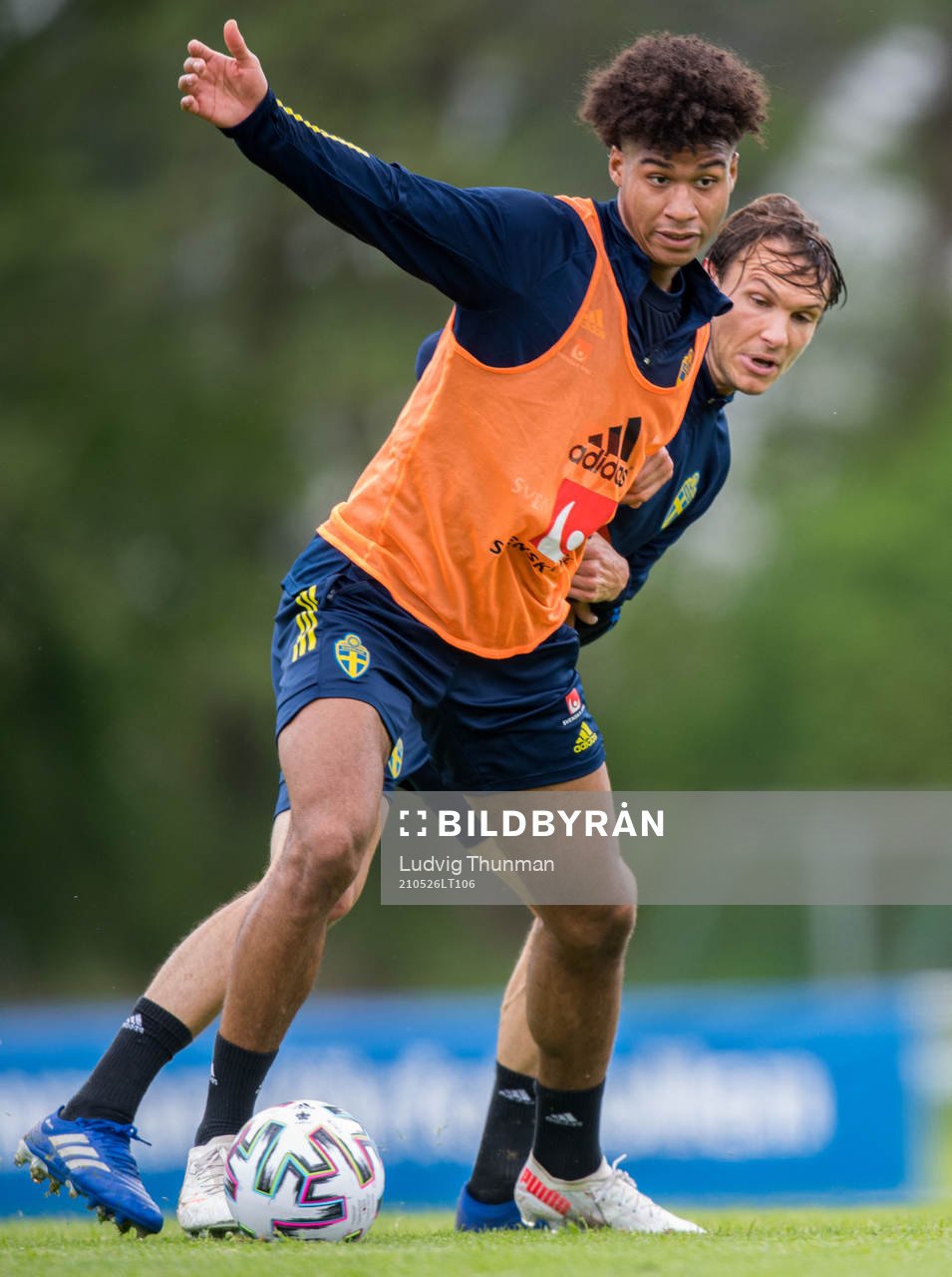 Jens Cajuste and Albin Ekdal