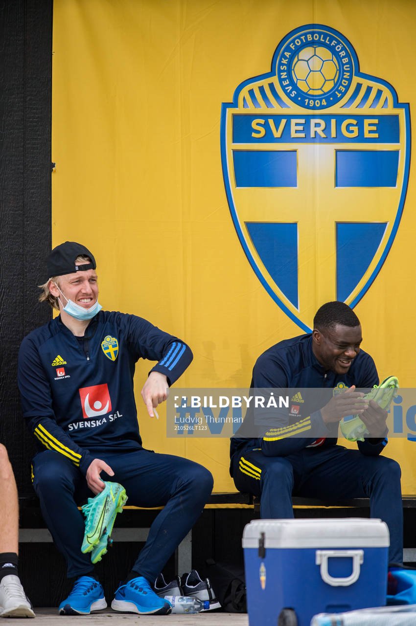 Emil Forsberg and Ken Sema