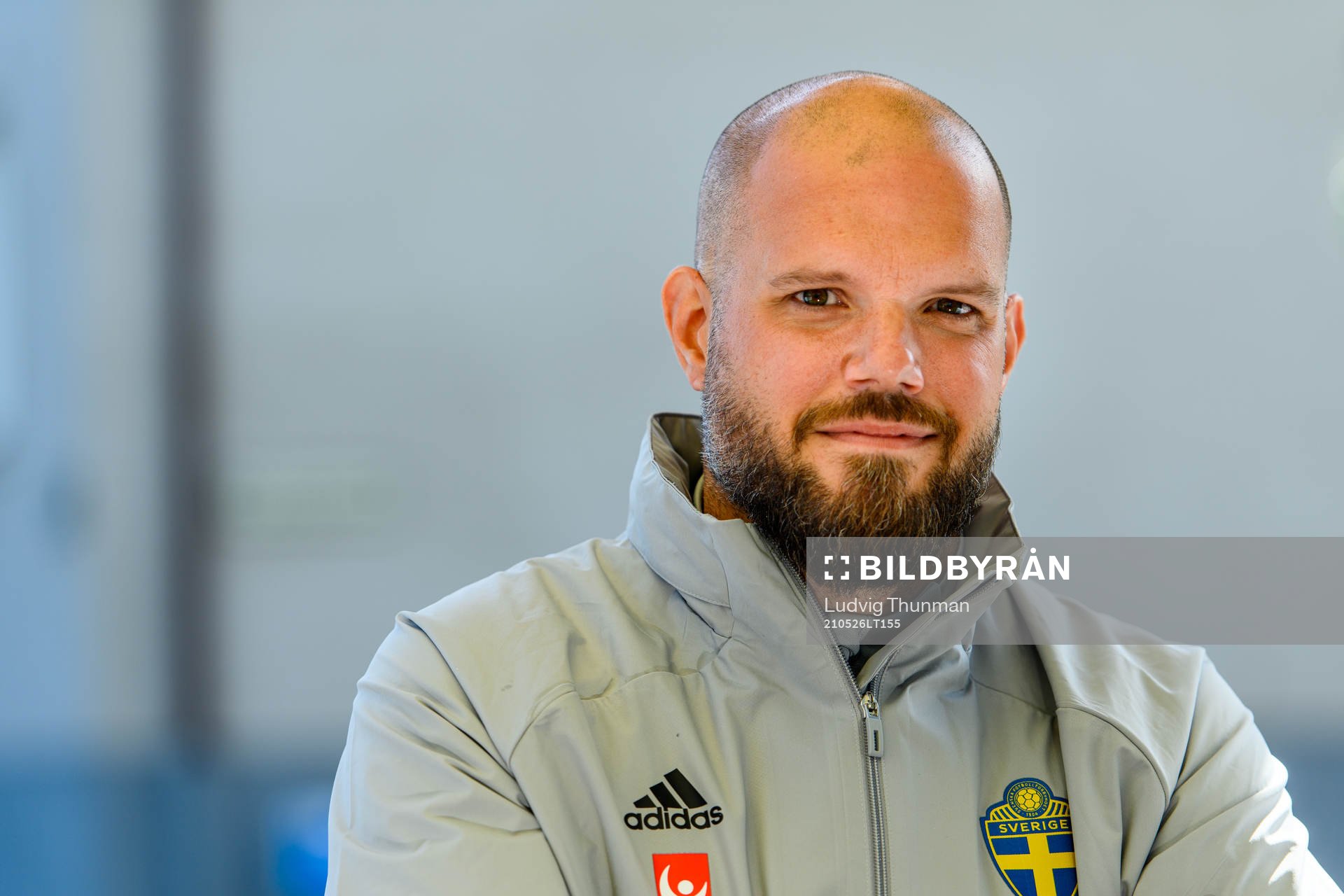 Press officer Jakob Kakembo Andersson of the Swedish
