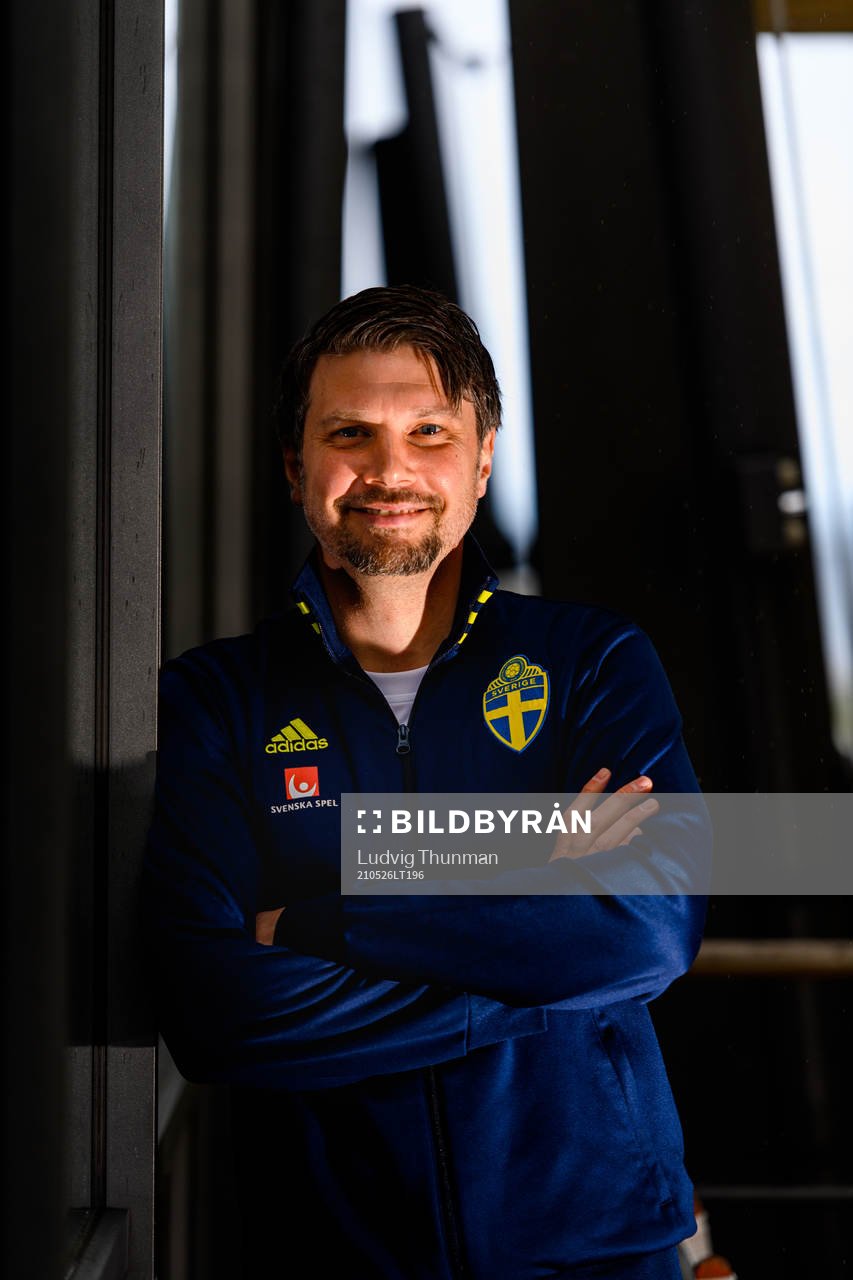 Sport psychologist Daniel Ekvall of the Swedish national