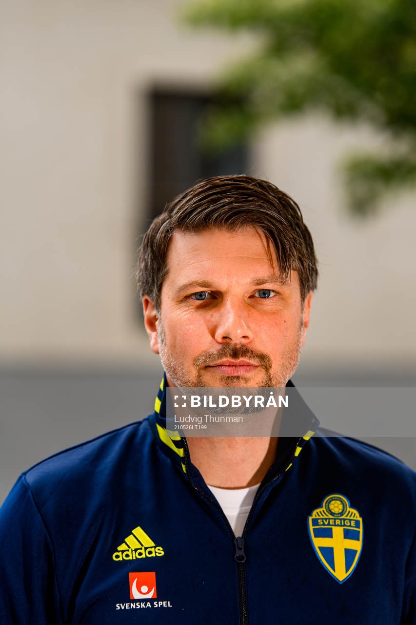 Sport psychologist Daniel Ekvall of the Swedish national