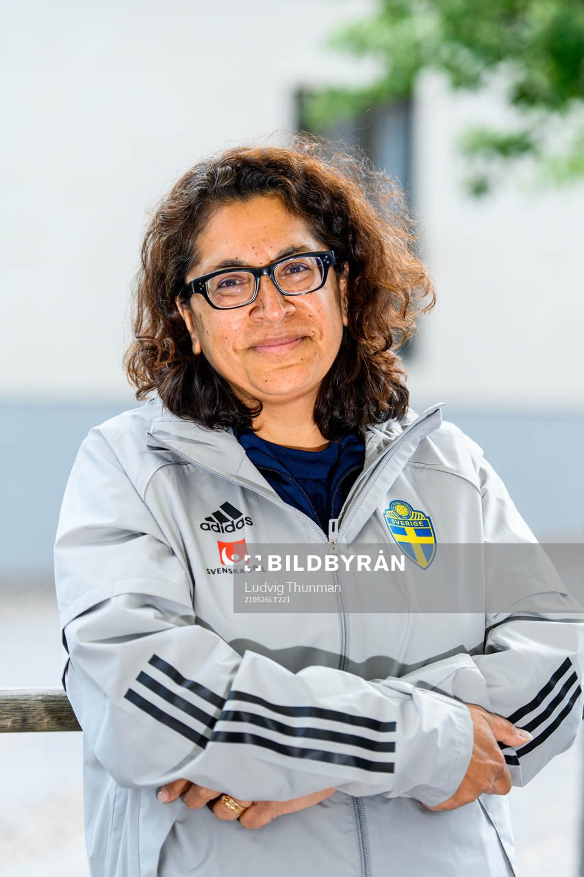 Media manager Ester Kristiansson of the Swedish national