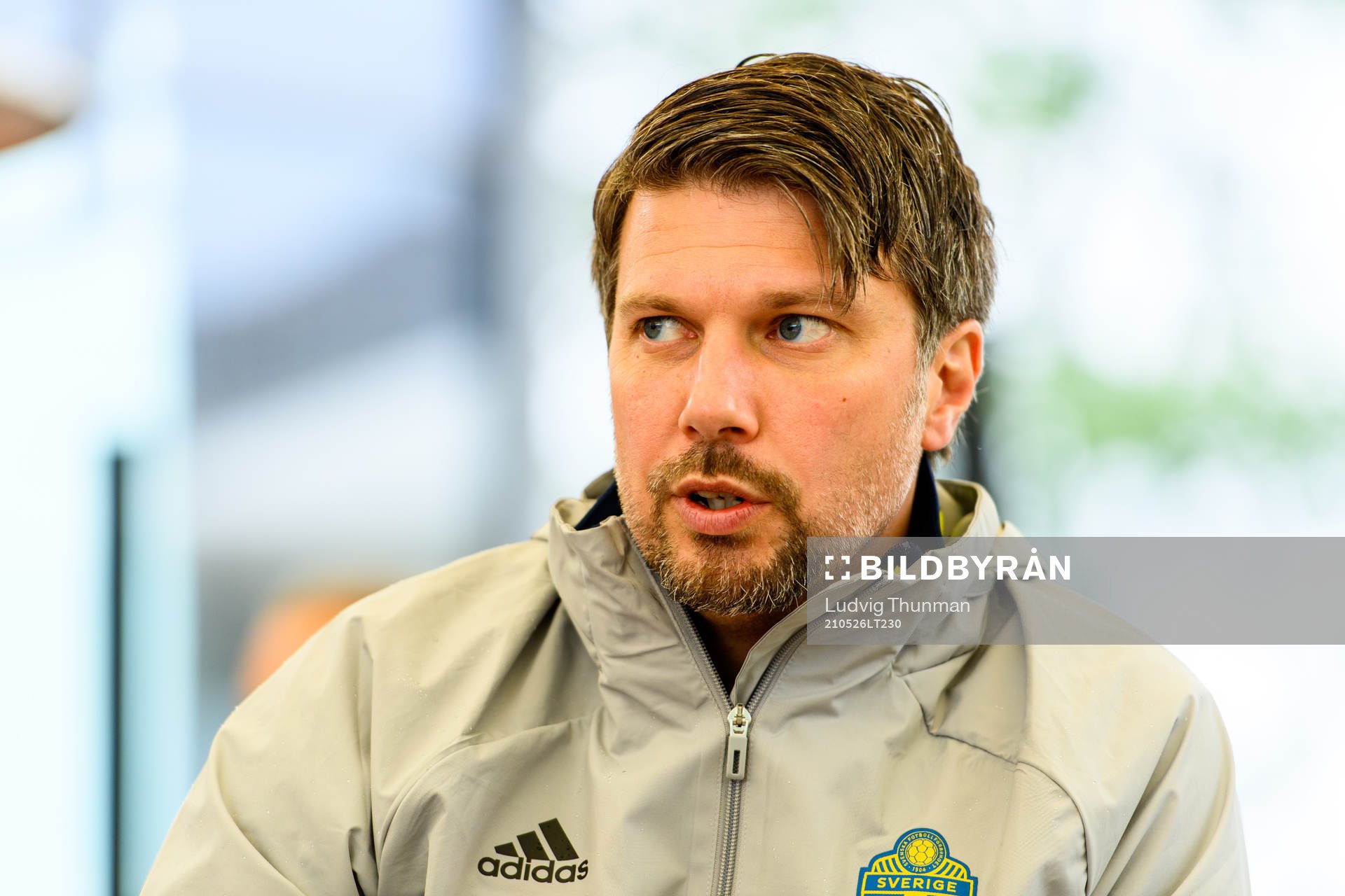 Sports psychologist Daniel Ekvall of the Swedish national