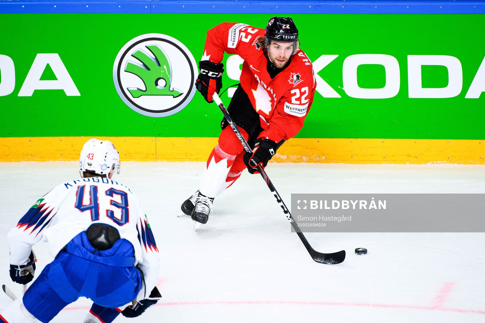 Brandon Hagel of Canada