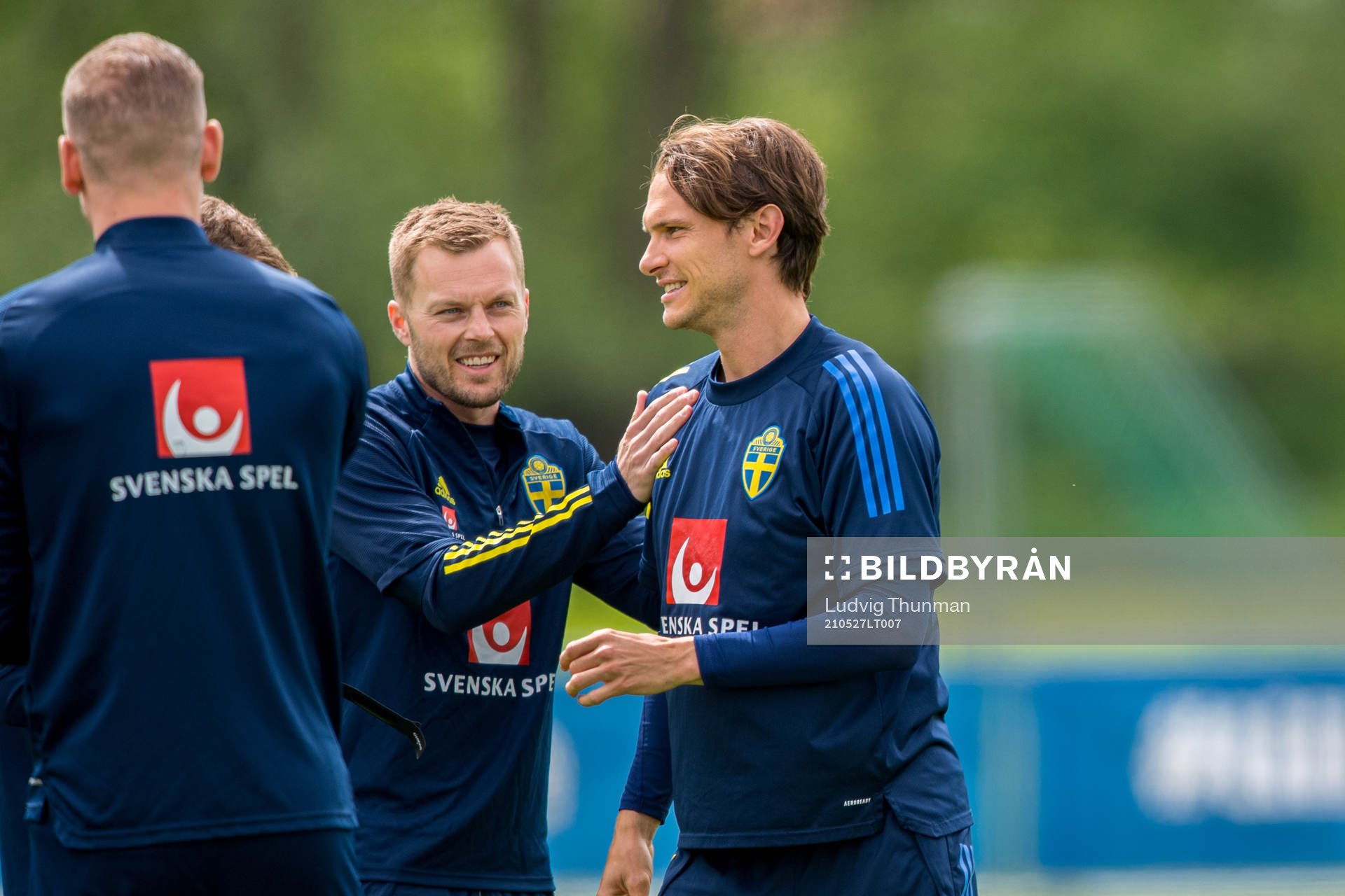 Sebastian Larsson and Albin Ekdal