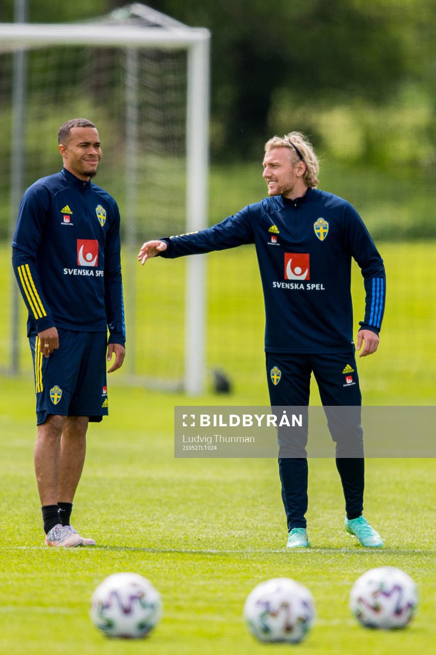 Robin Quaison and Emil Forsberg