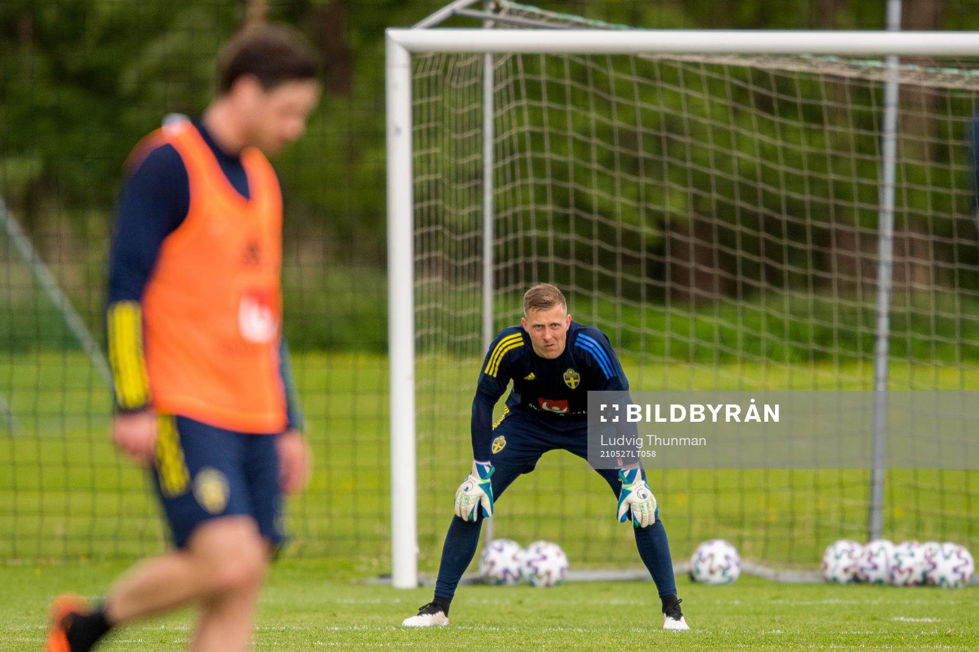 Goalkeeper Karl-Johan Johnsson