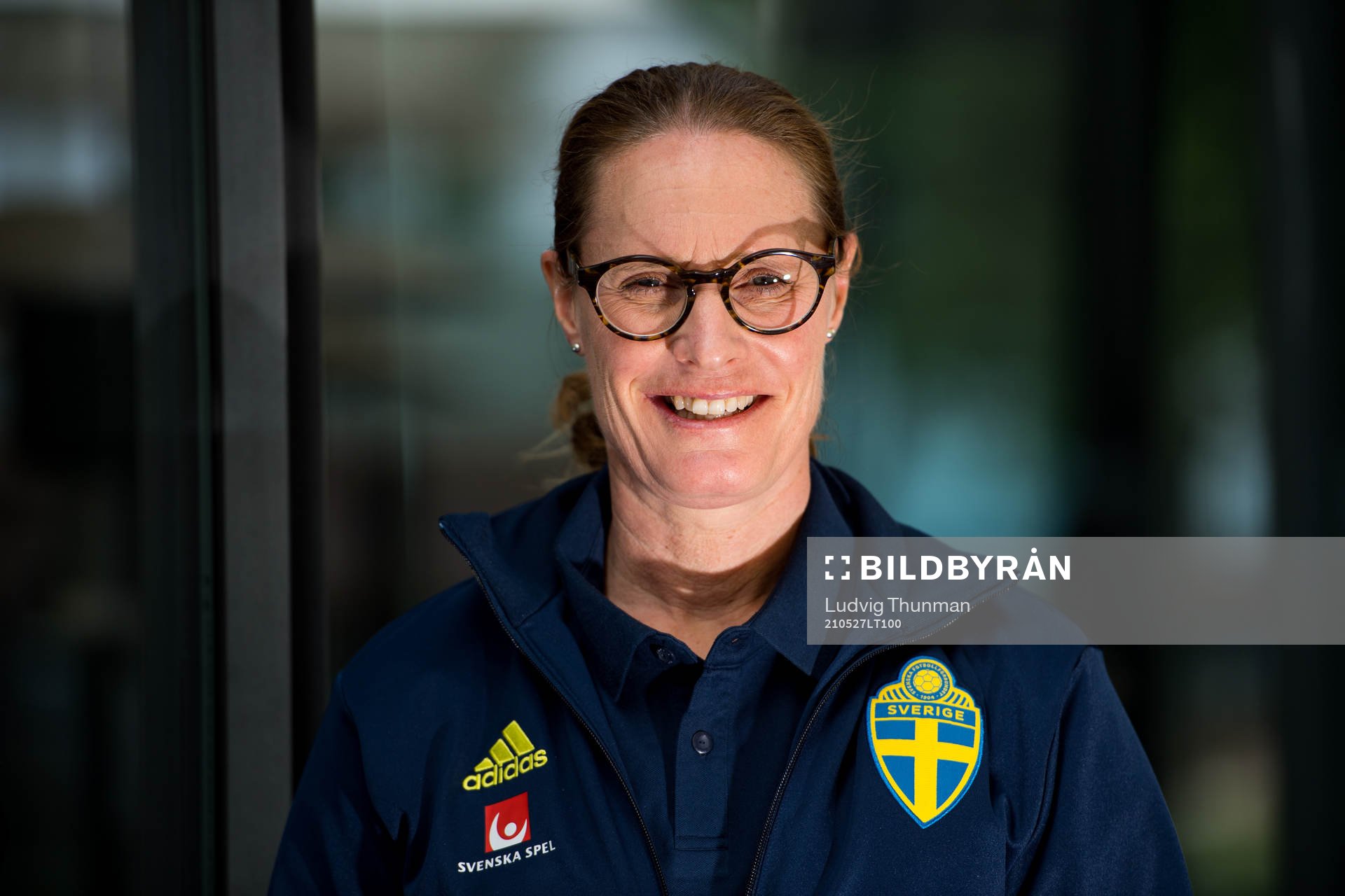 Coordinator Cecilia Sandell poses for a portrait