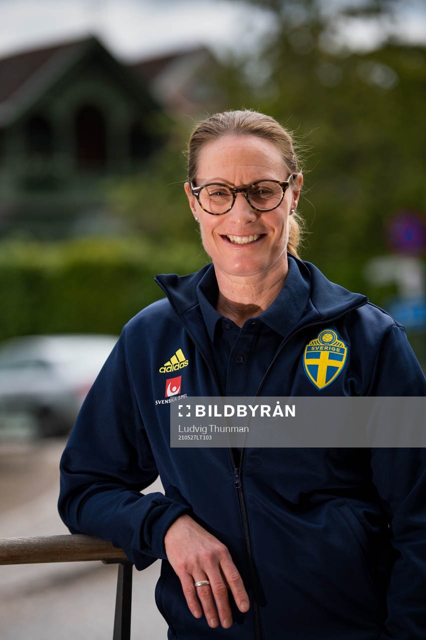 Coordinator Cecilia Sandell poses for a portrait