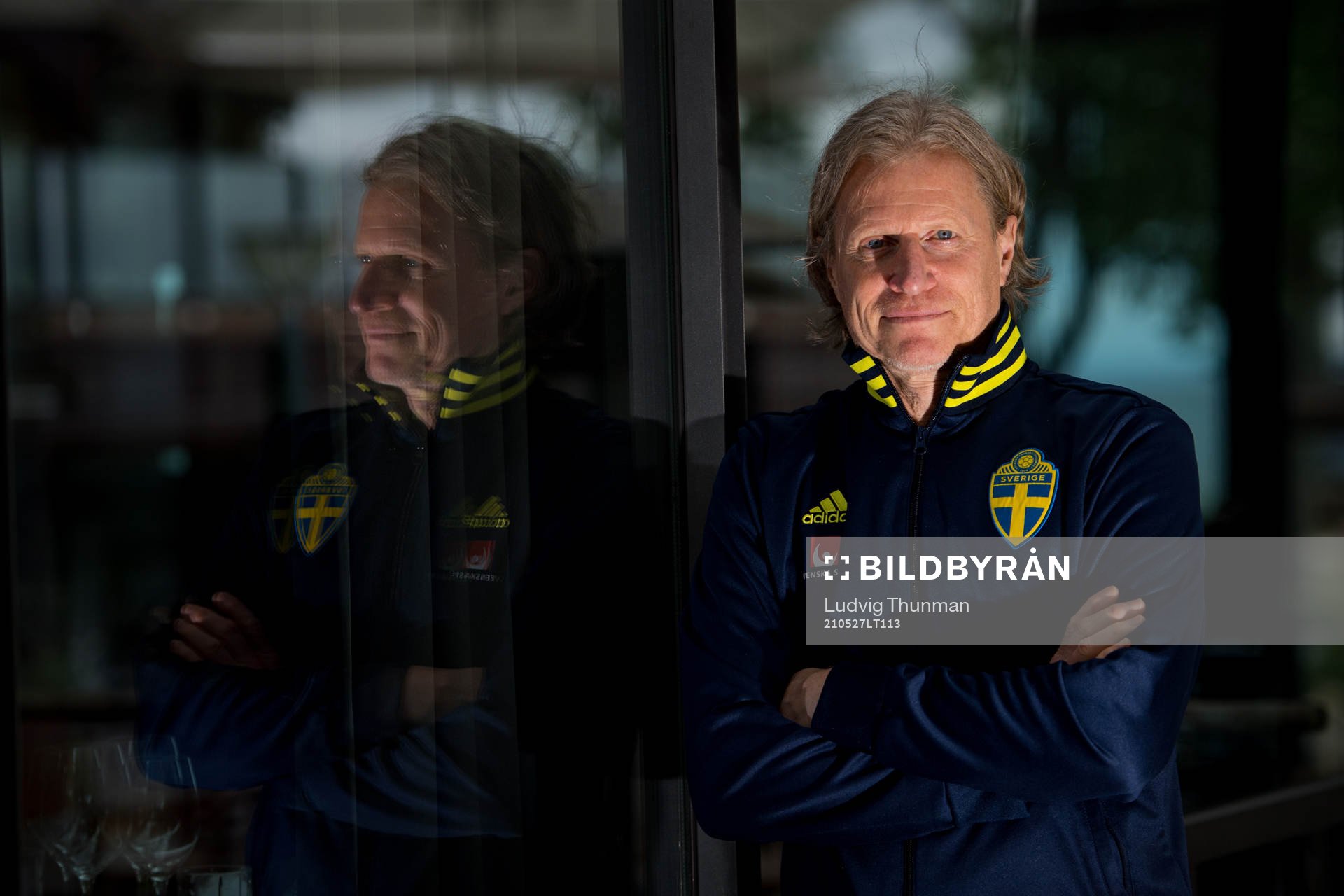 Team manager Stefan Pettersson poses for a portrait
