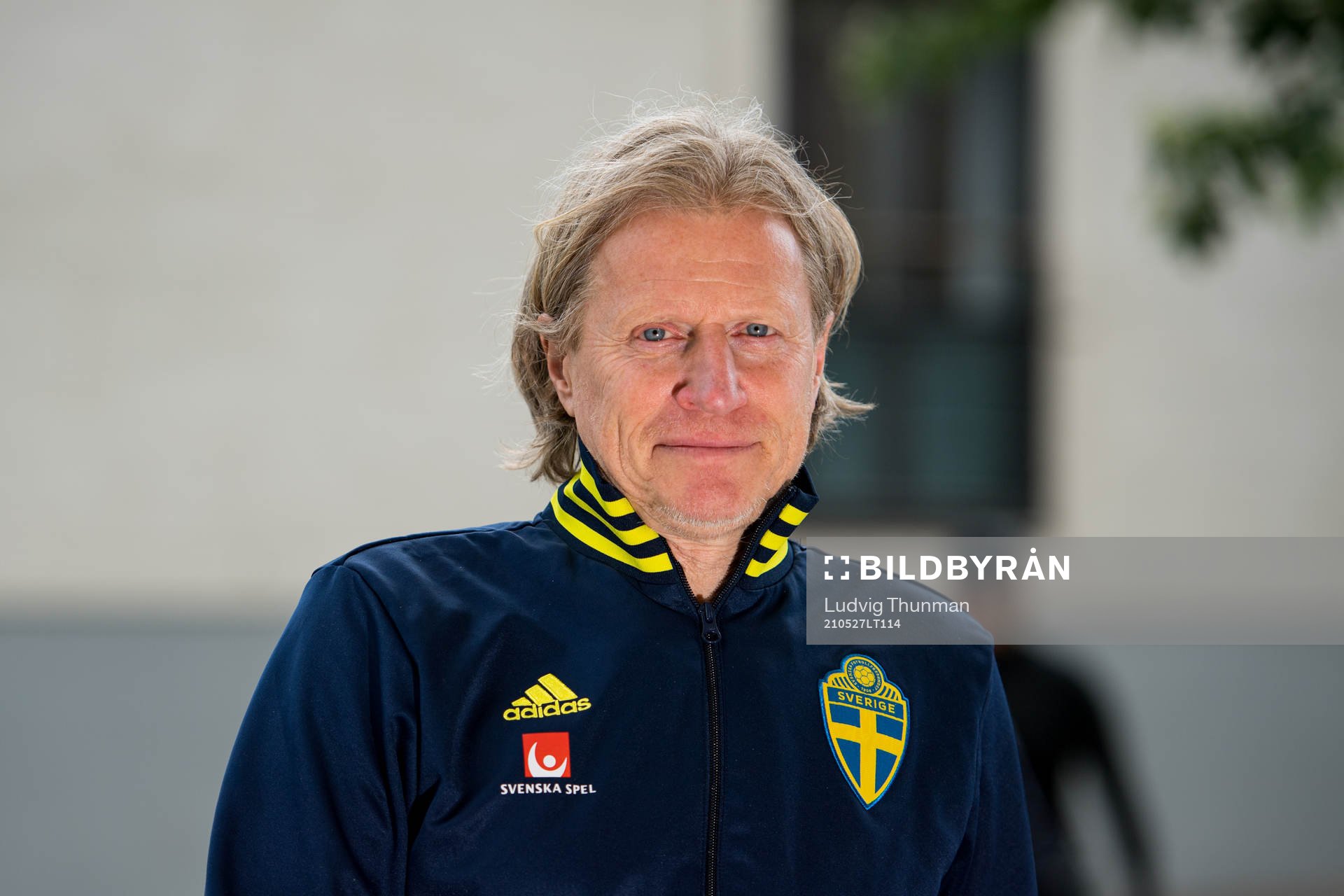Team manager Stefan Pettersson poses for a portrait