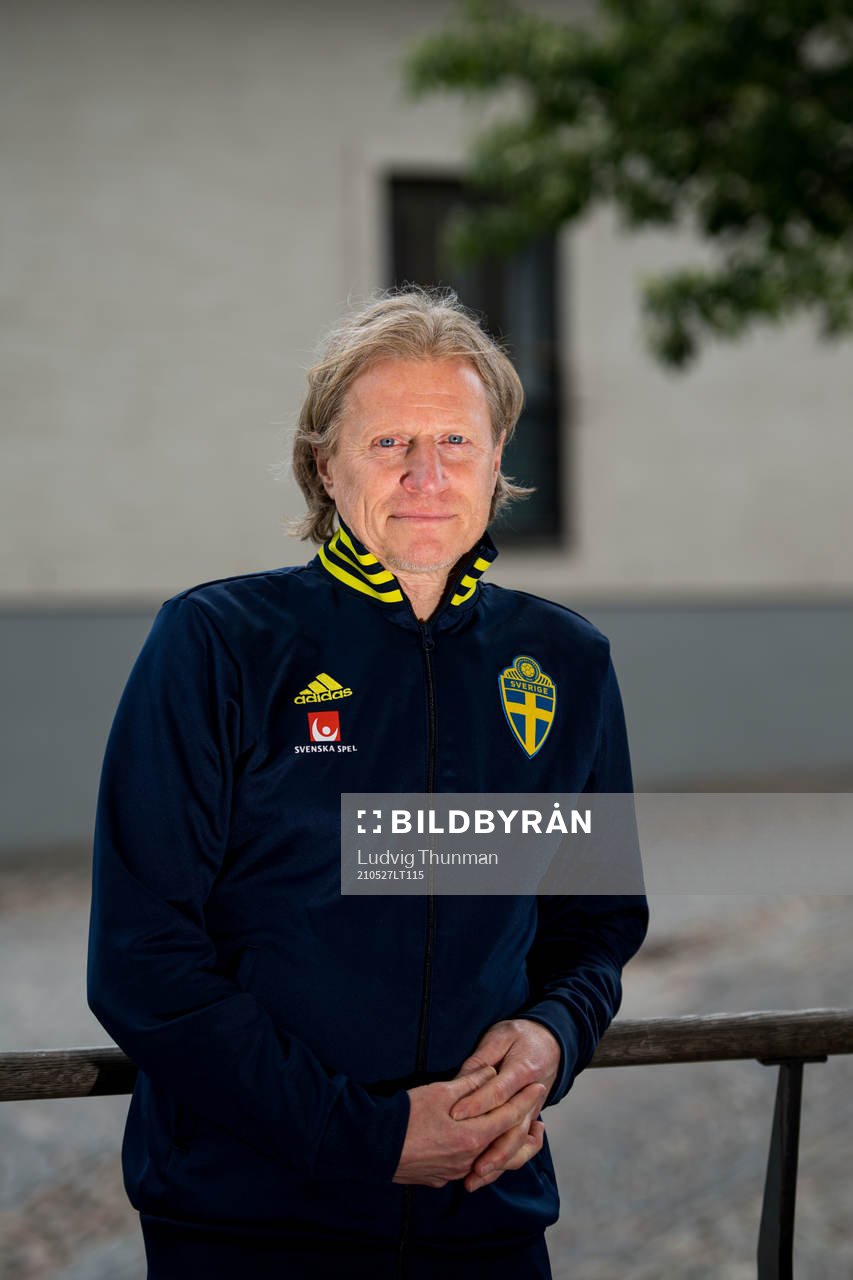 Team manager Stefan Pettersson poses for a portrait