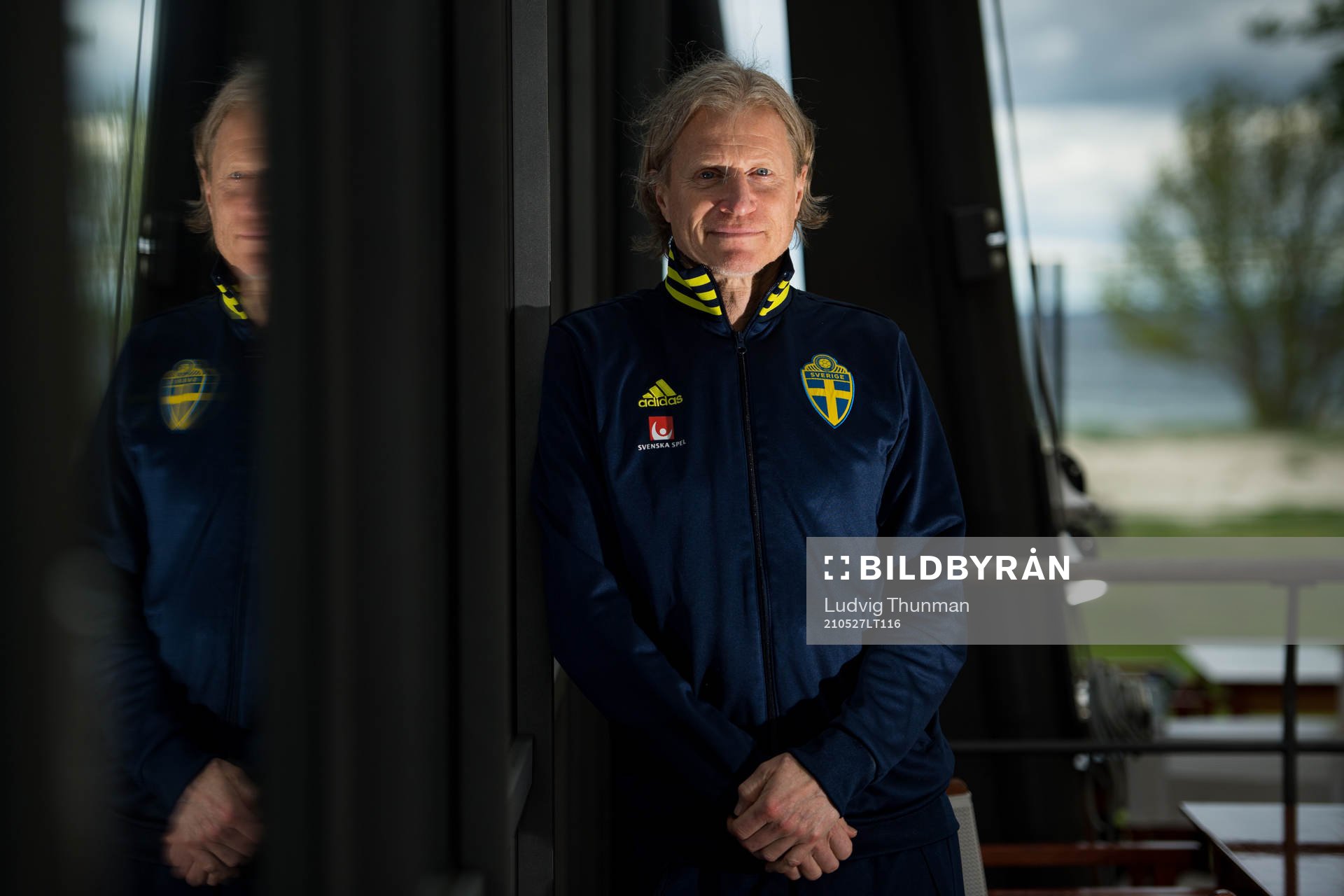 Team manager Stefan Pettersson poses for a portrait