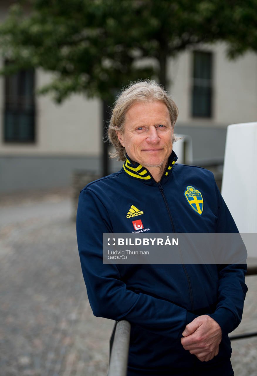 Team manager Stefan Pettersson poses for a portrait
