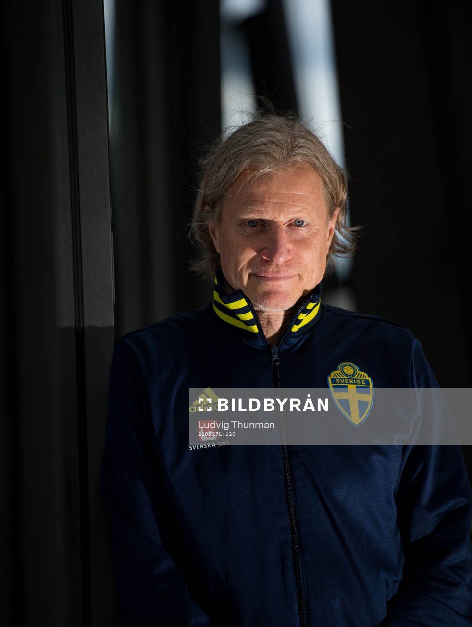 Team manager Stefan Pettersson poses for a portrait