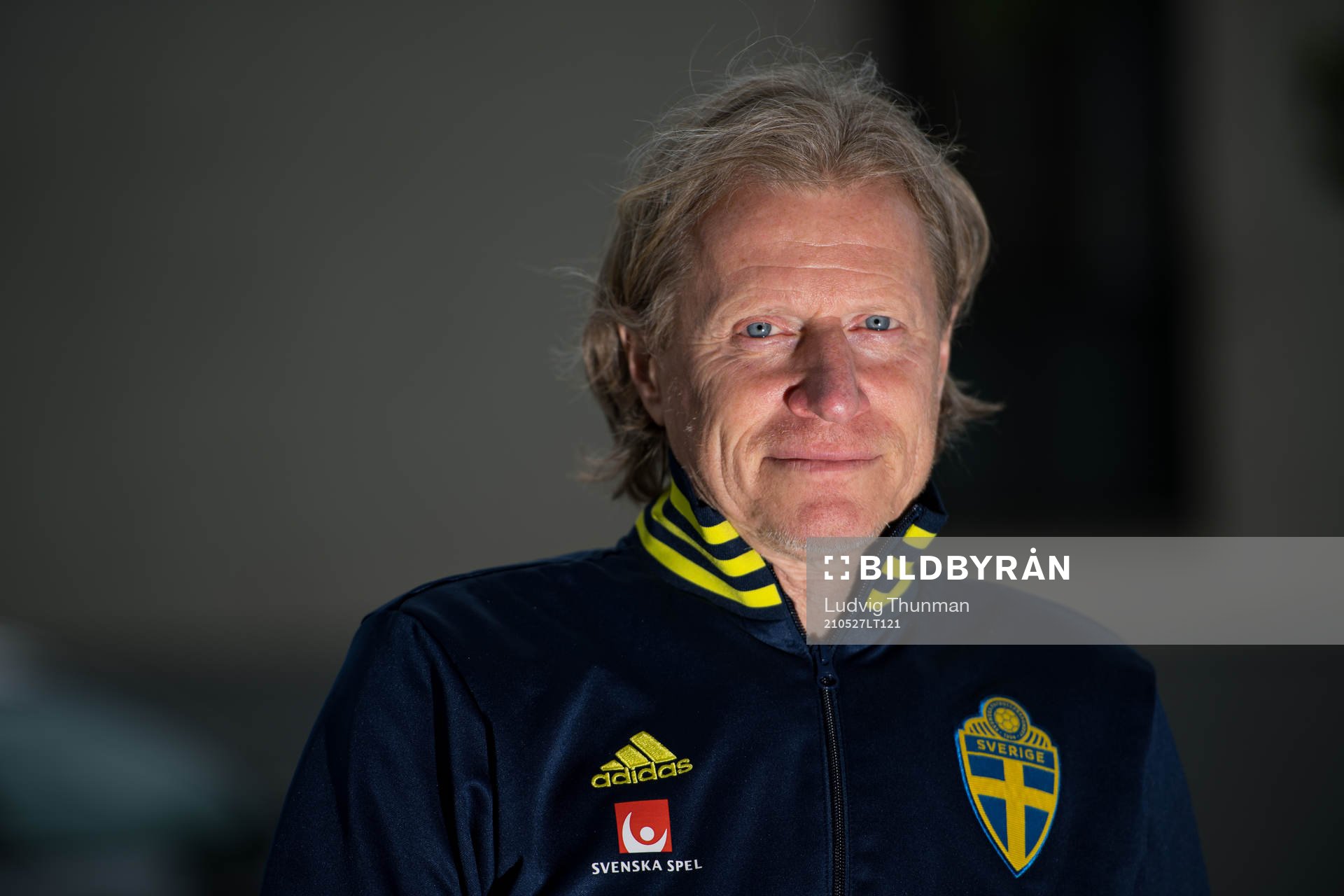Team manager Stefan Pettersson poses for a portrait