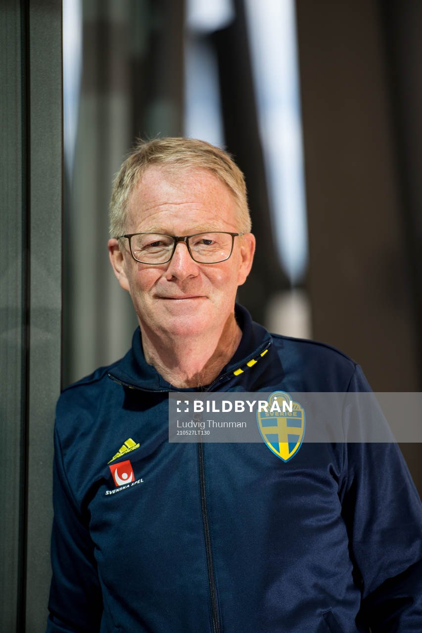 Scout Lasse Jacobsson poses for a portrait