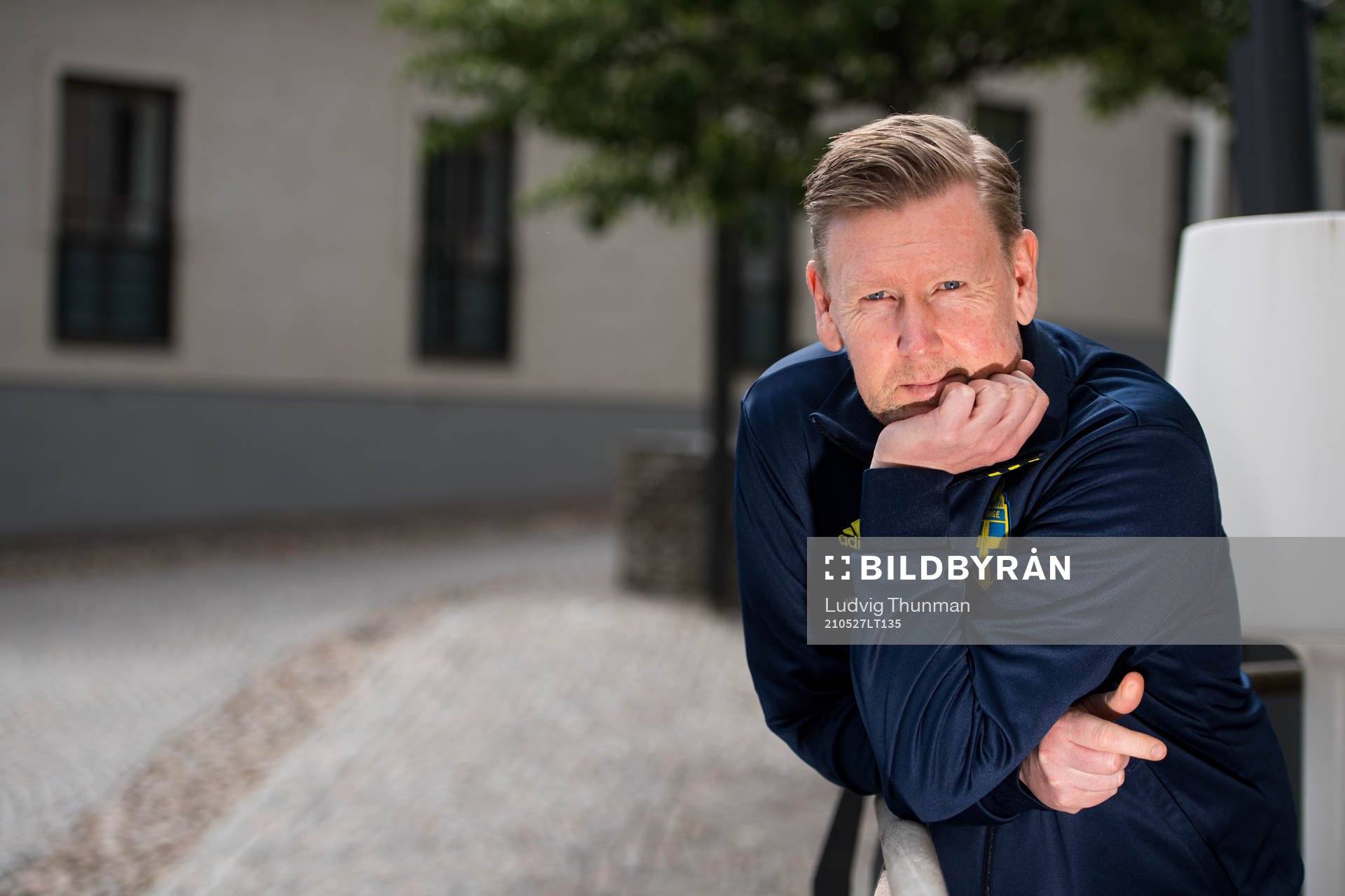 Assistant coach Peter Wettergren poses for a portrait
