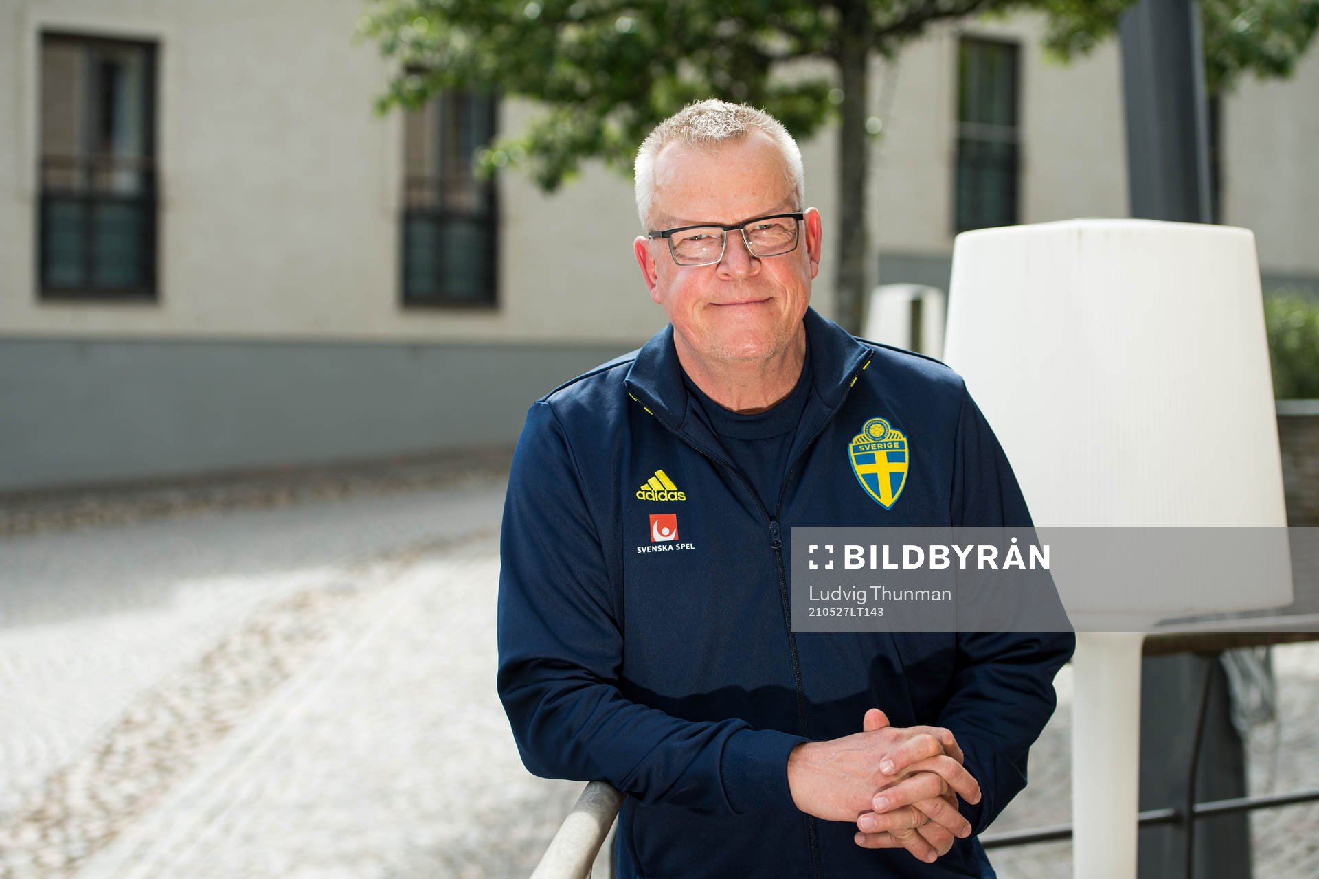 Head coach Janne Andersson poses for a portrait