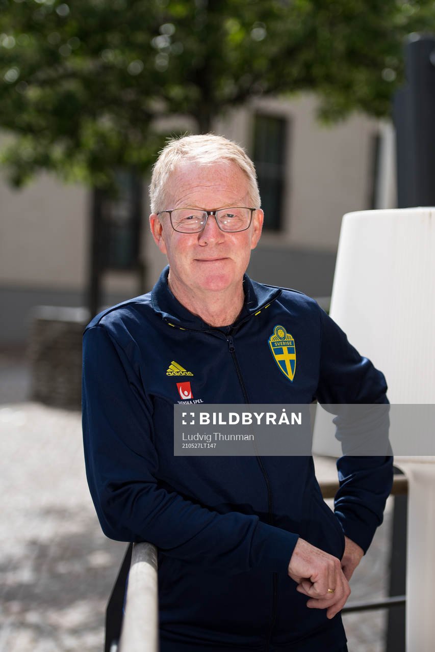 Scout Lasse Jacobsson poses for a portrait