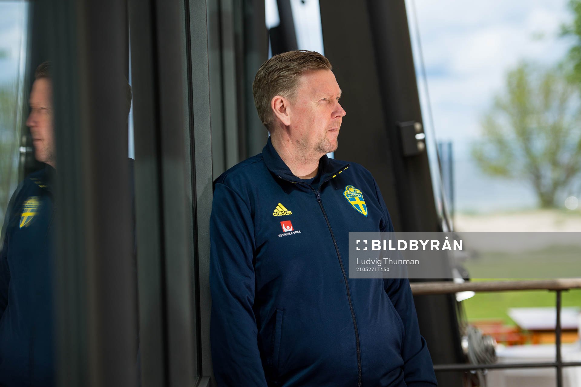 Assistant coach Peter Wettergren poses for a portrait