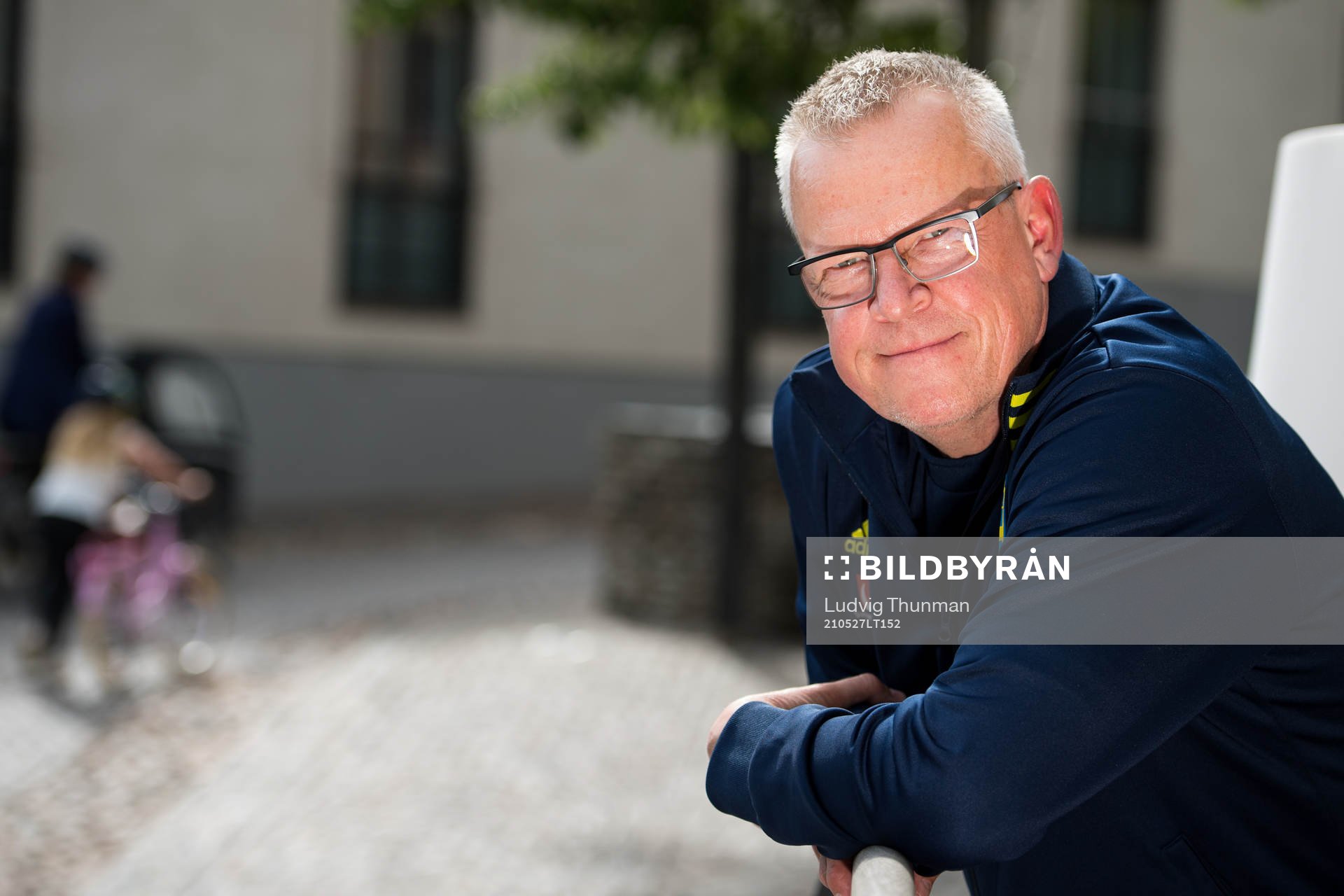 Head coach Janne Andersson poses for a portrait