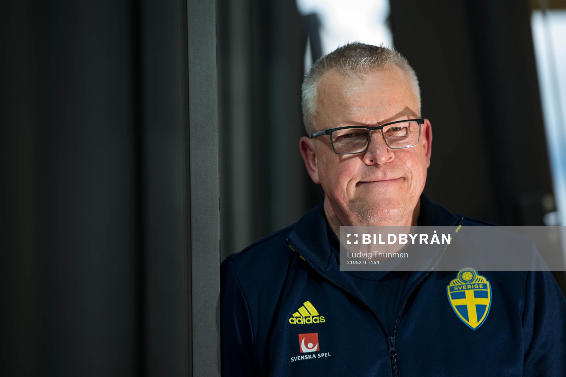 Head coach Janne Andersson poses for a portrait