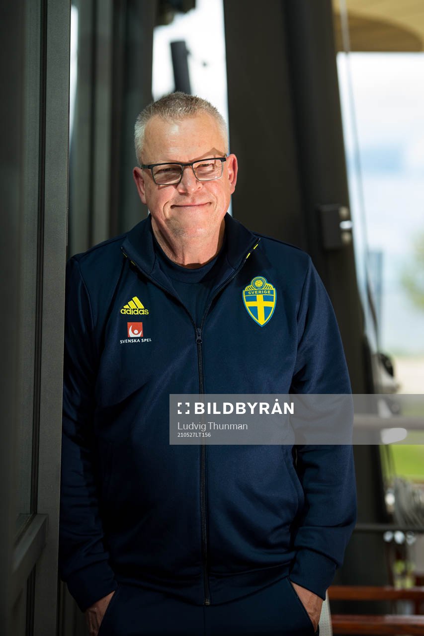 Head coach Janne Andersson poses for a portrait