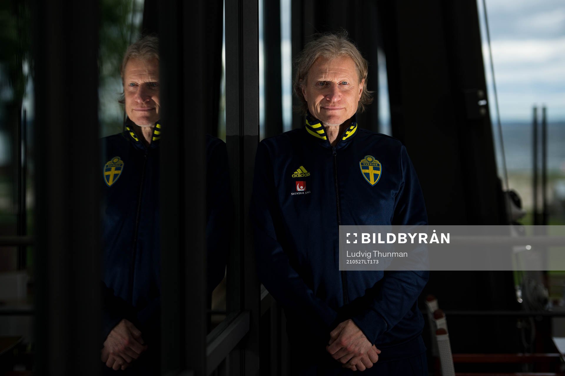 Team manager Stefan Pettersson poses for a portrait