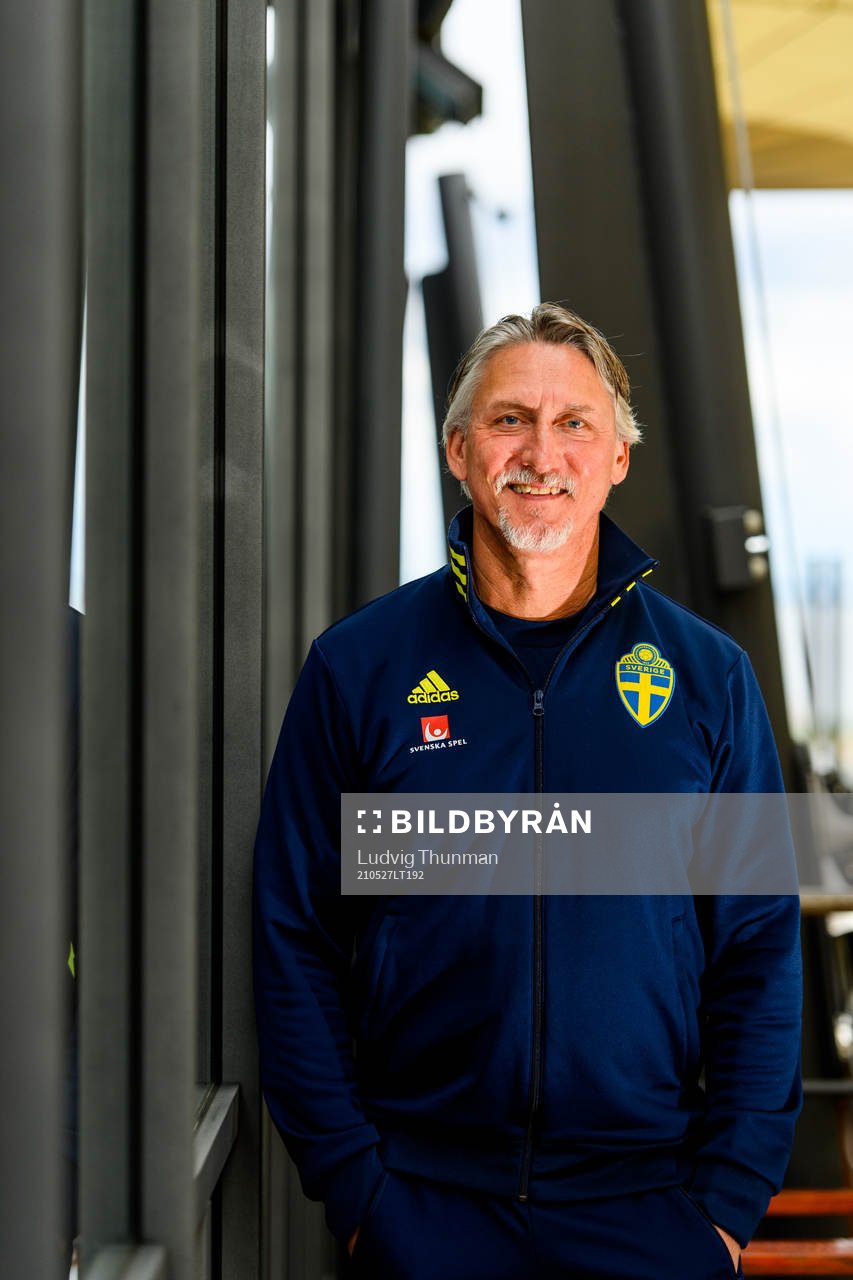 Head of security Jan Gustavsson poses for a portrait