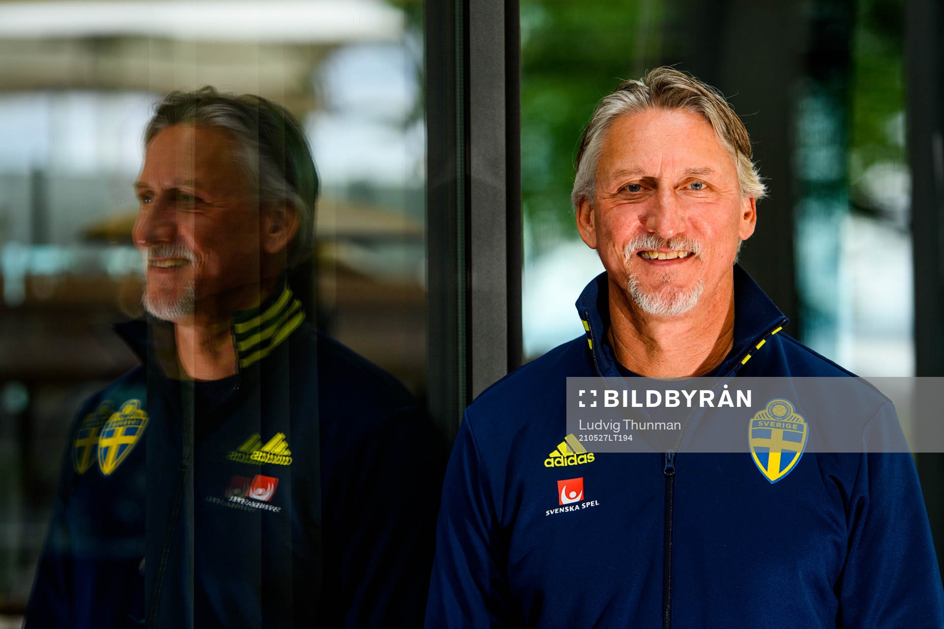 Head of security Jan Gustavsson poses for a portrait