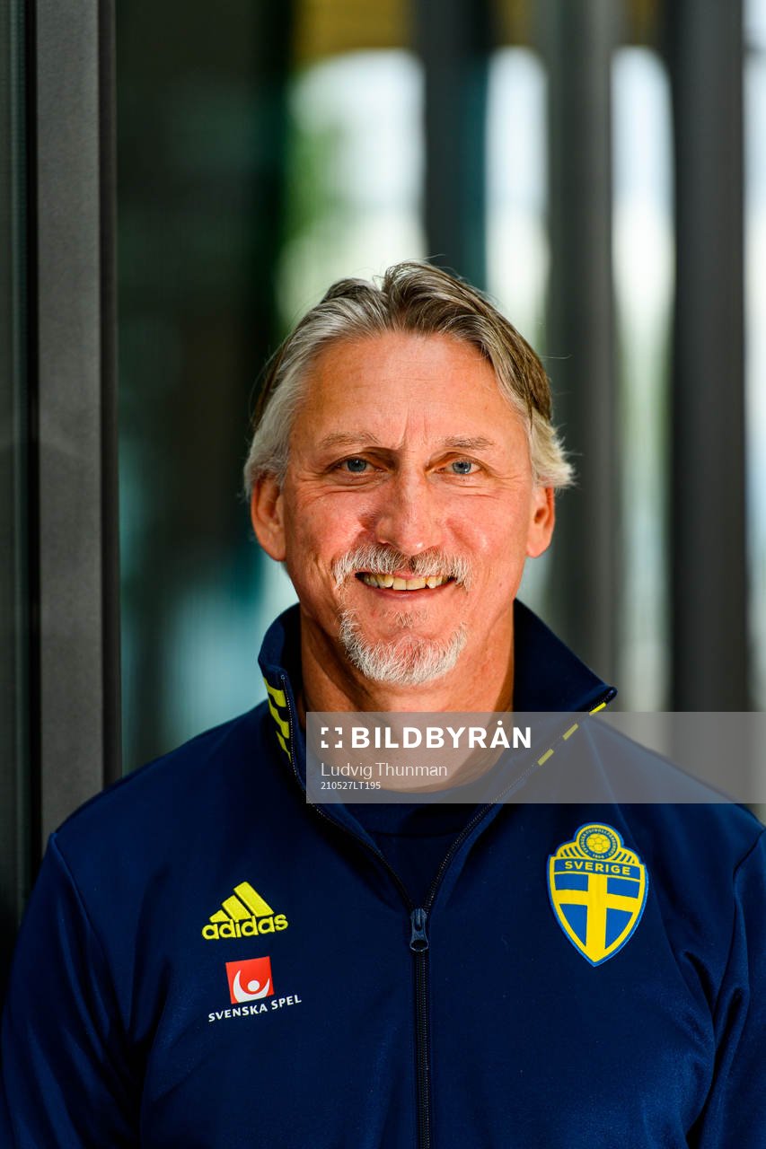 Head of security Jan Gustavsson poses for a portrait