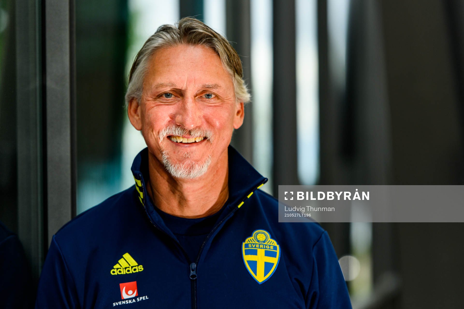 Head of security Jan Gustavsson poses for a portrait