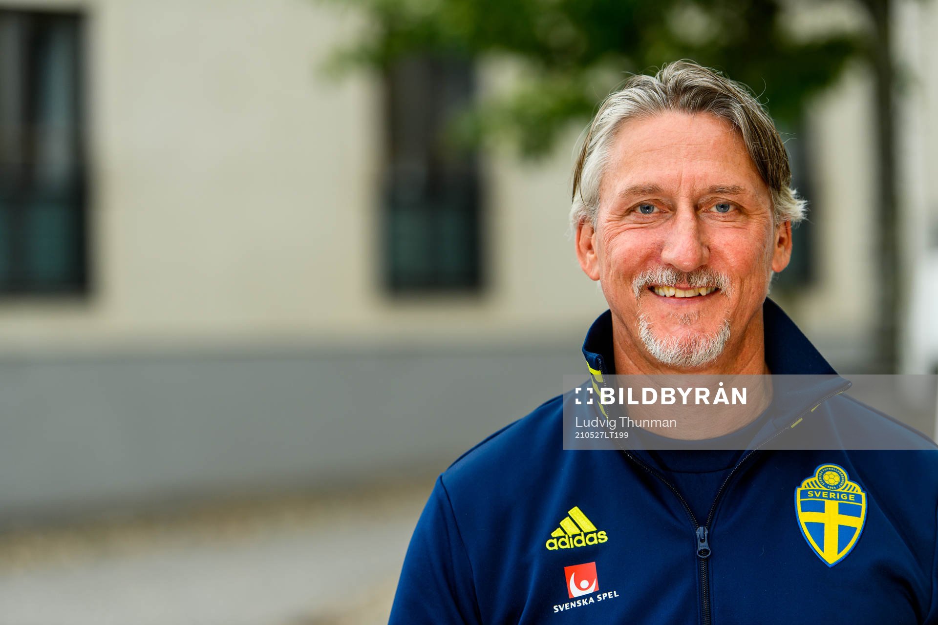 Head of security Jan Gustavsson poses for a portrait