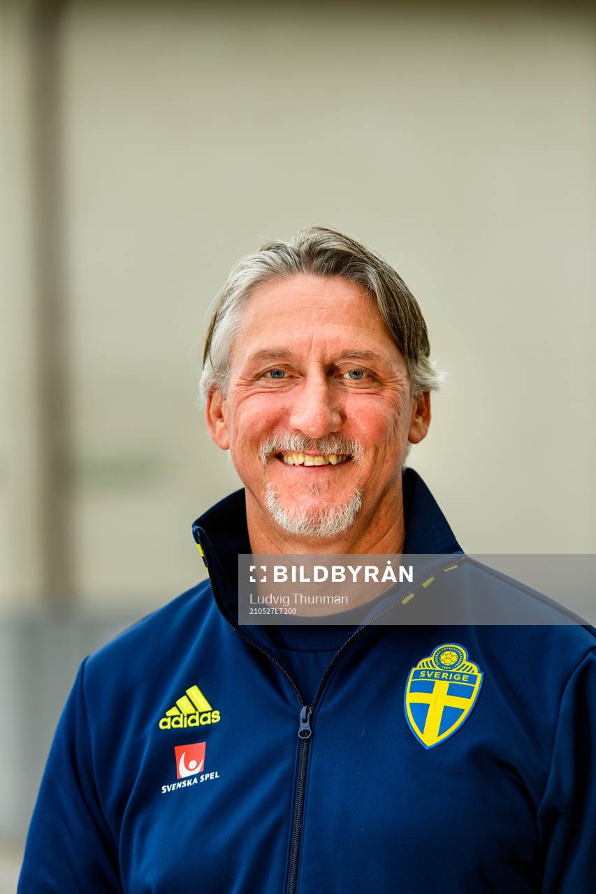 Head of security Jan Gustavsson poses for a portrait