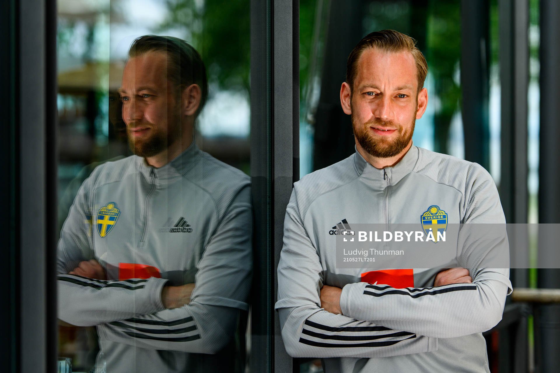Christian Andersson, physiotherapist poses for a portrait