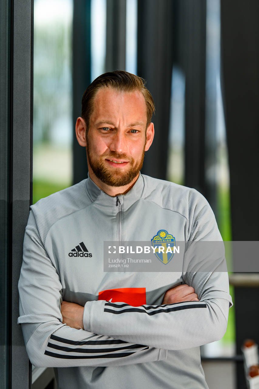 Christian Andersson, physiotherapist poses for a portrait
